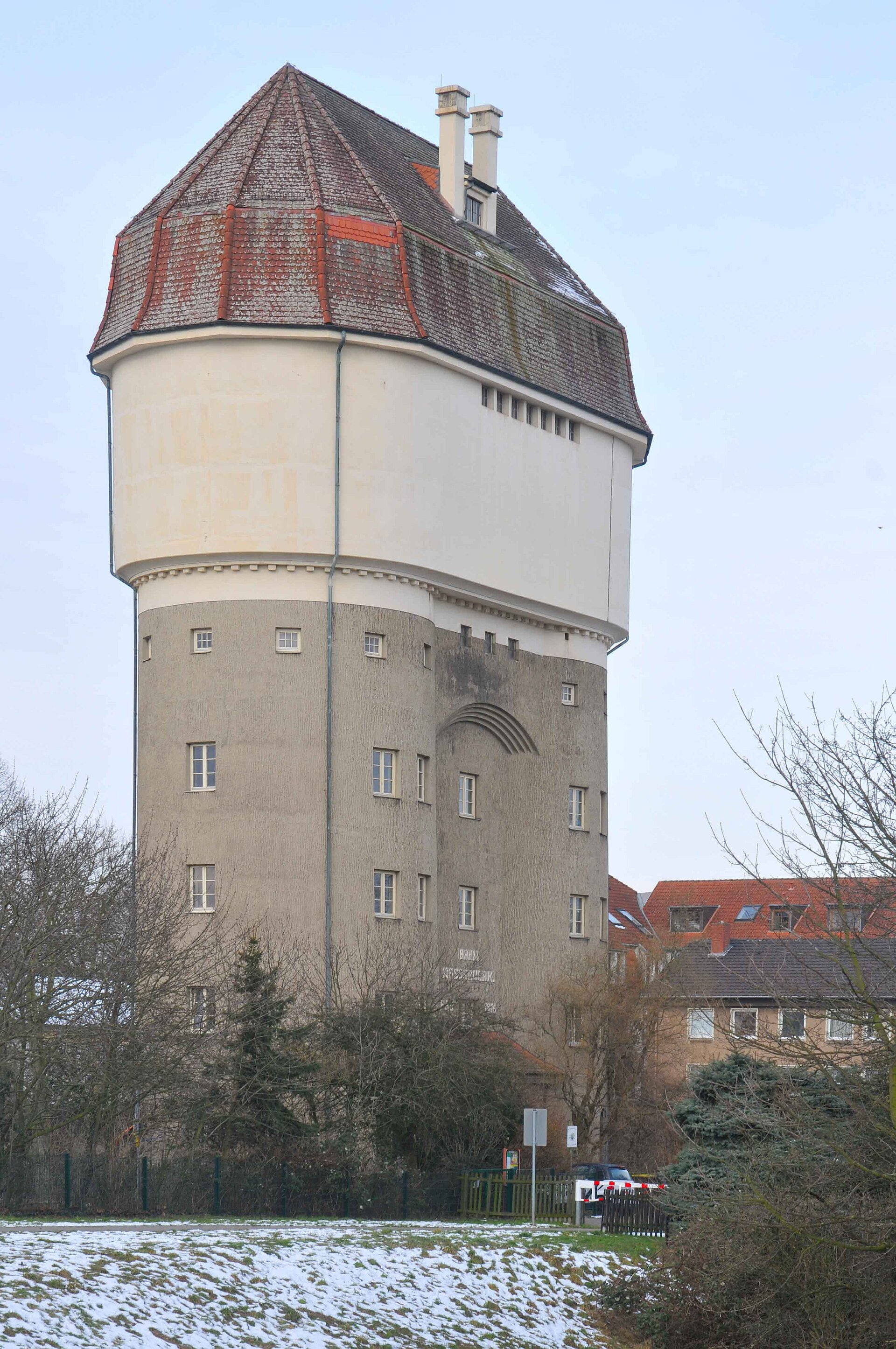 Wasserturm Rheinhausen-Friemersheim in Duisburg.