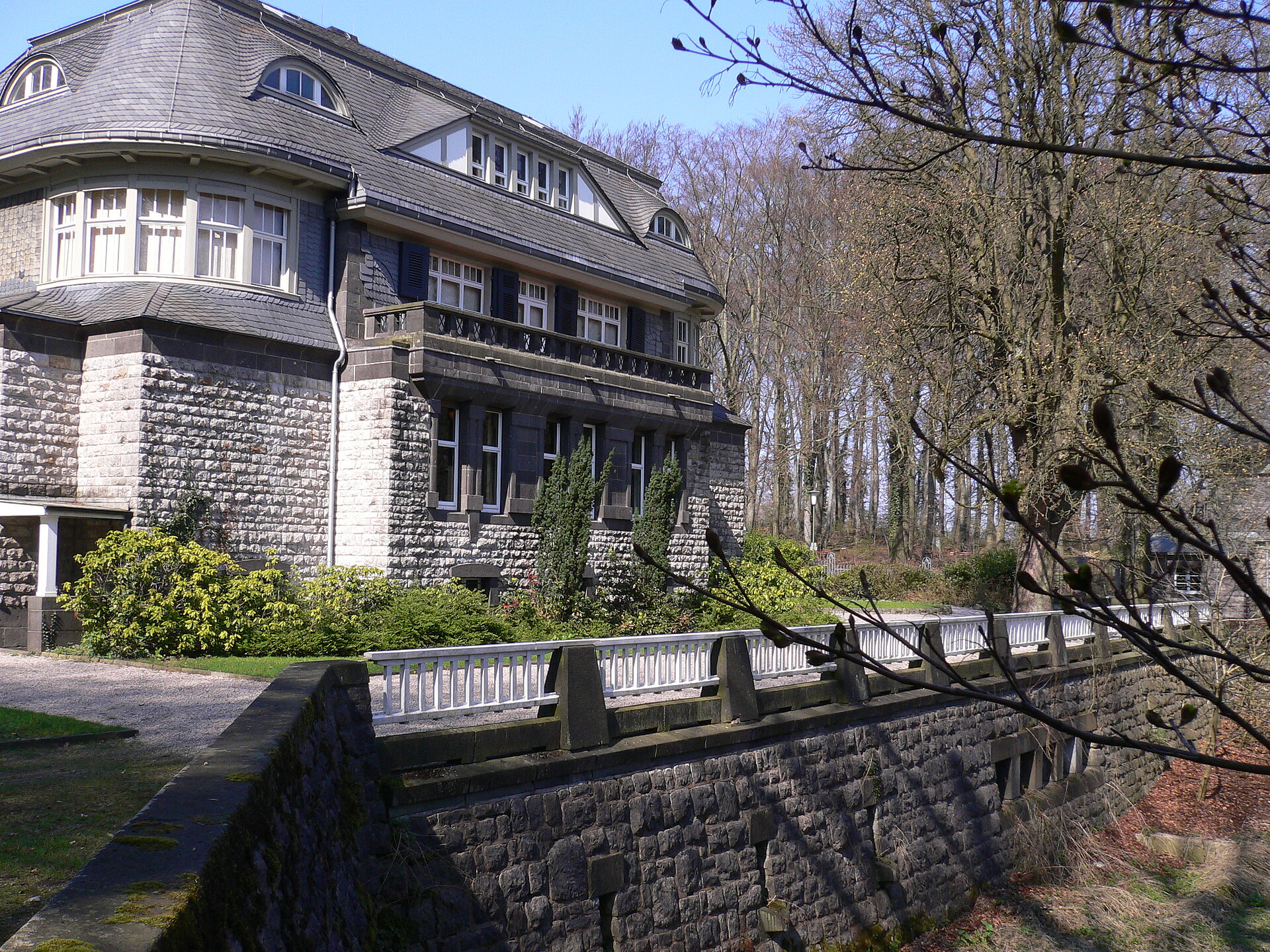 Die Villa Hohenhof in Hagen ist ein Ankerpunkt auf der Route Industriekultur.