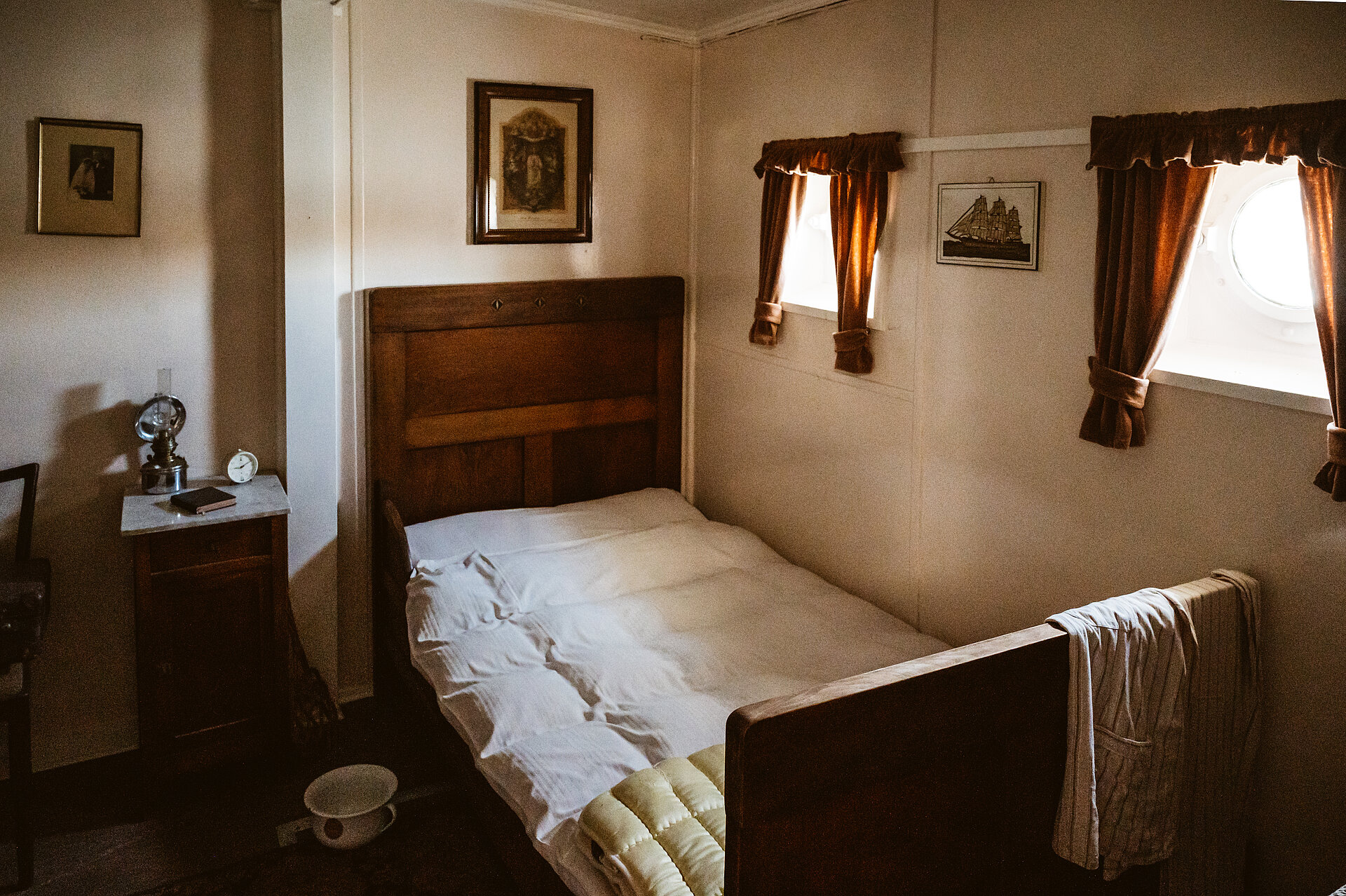 Blick in die Schlafkabine.