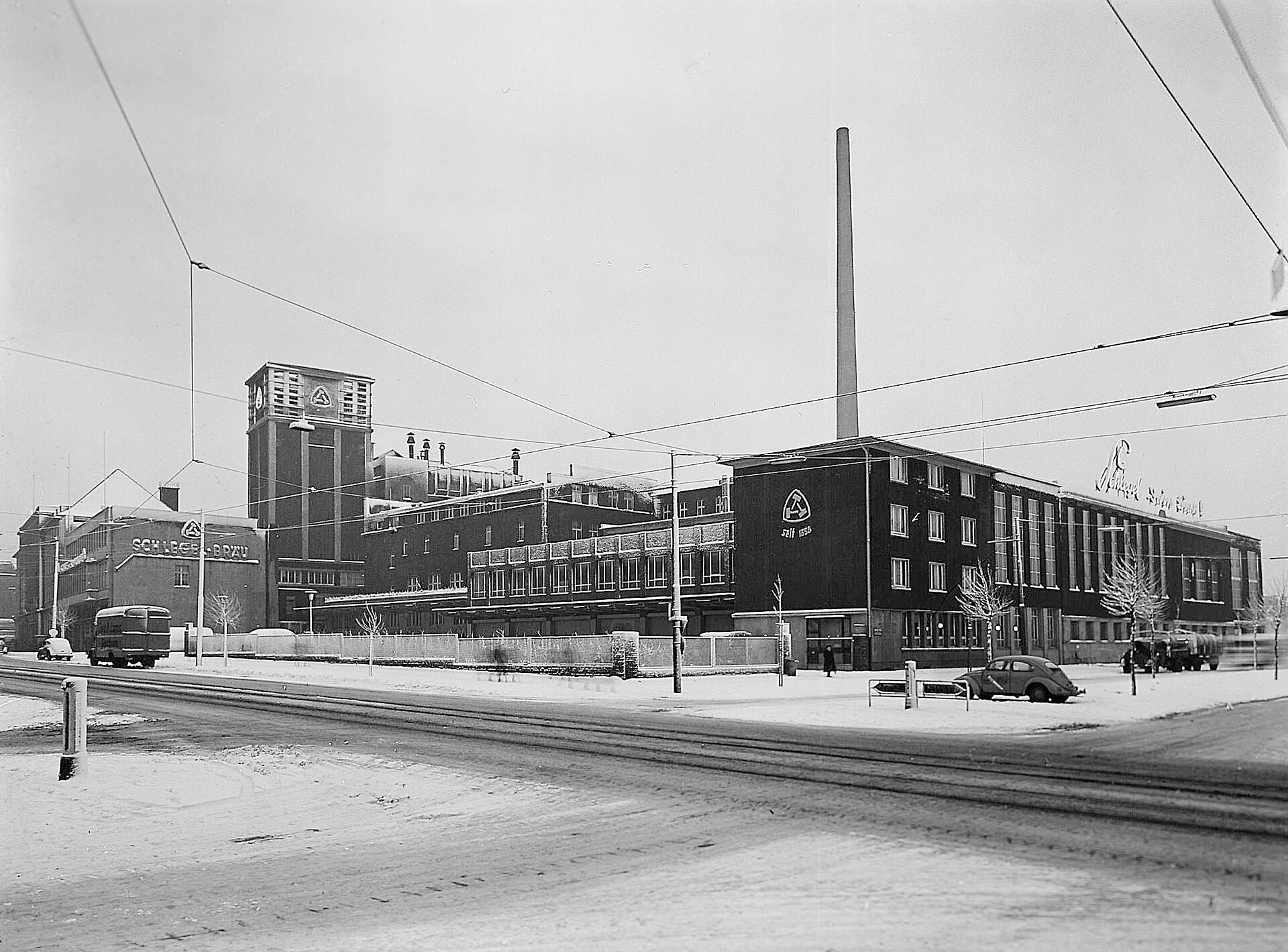Schlegel-Brauerei in den 1950er-Jahren.