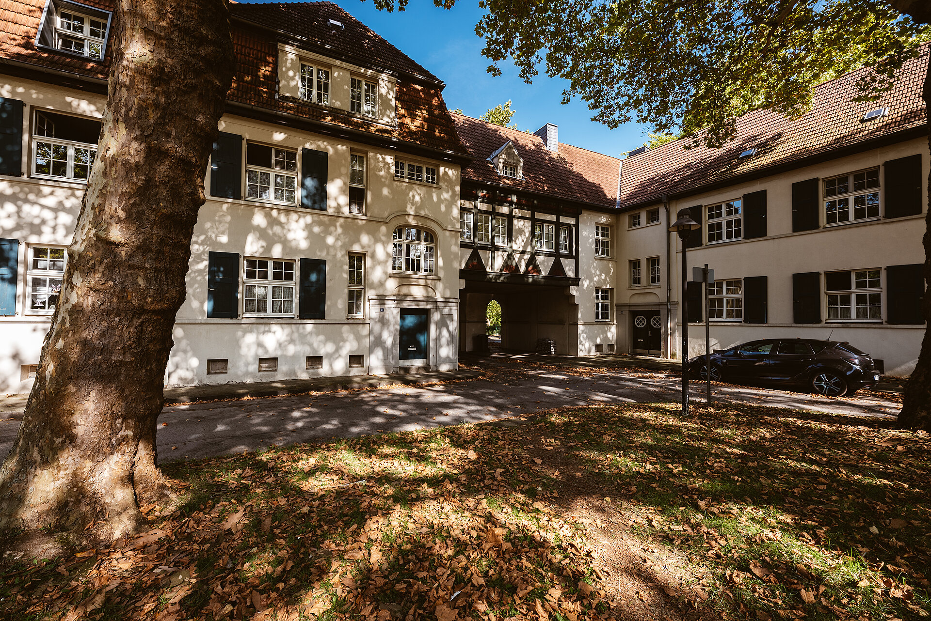 Die Siedlung Flöz Dickebank in Gelsenkirchen.