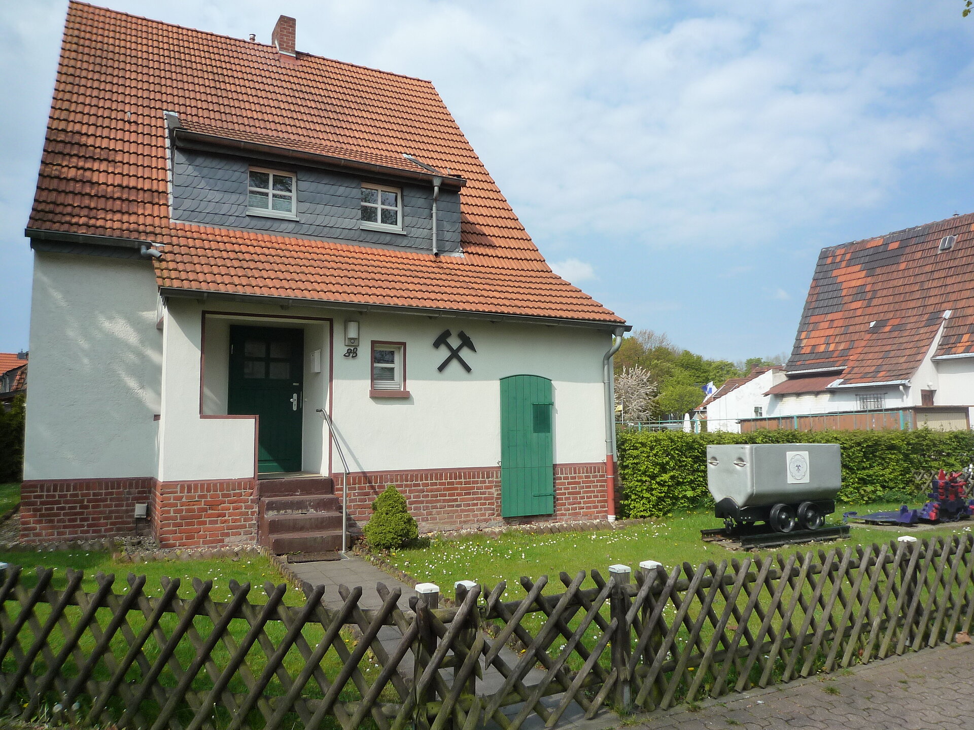 Die Fördergemeinschaft für Bergmannstradition betreut das Haus des Bergmanns in der Altsiedlung Friedrich Heinrich.