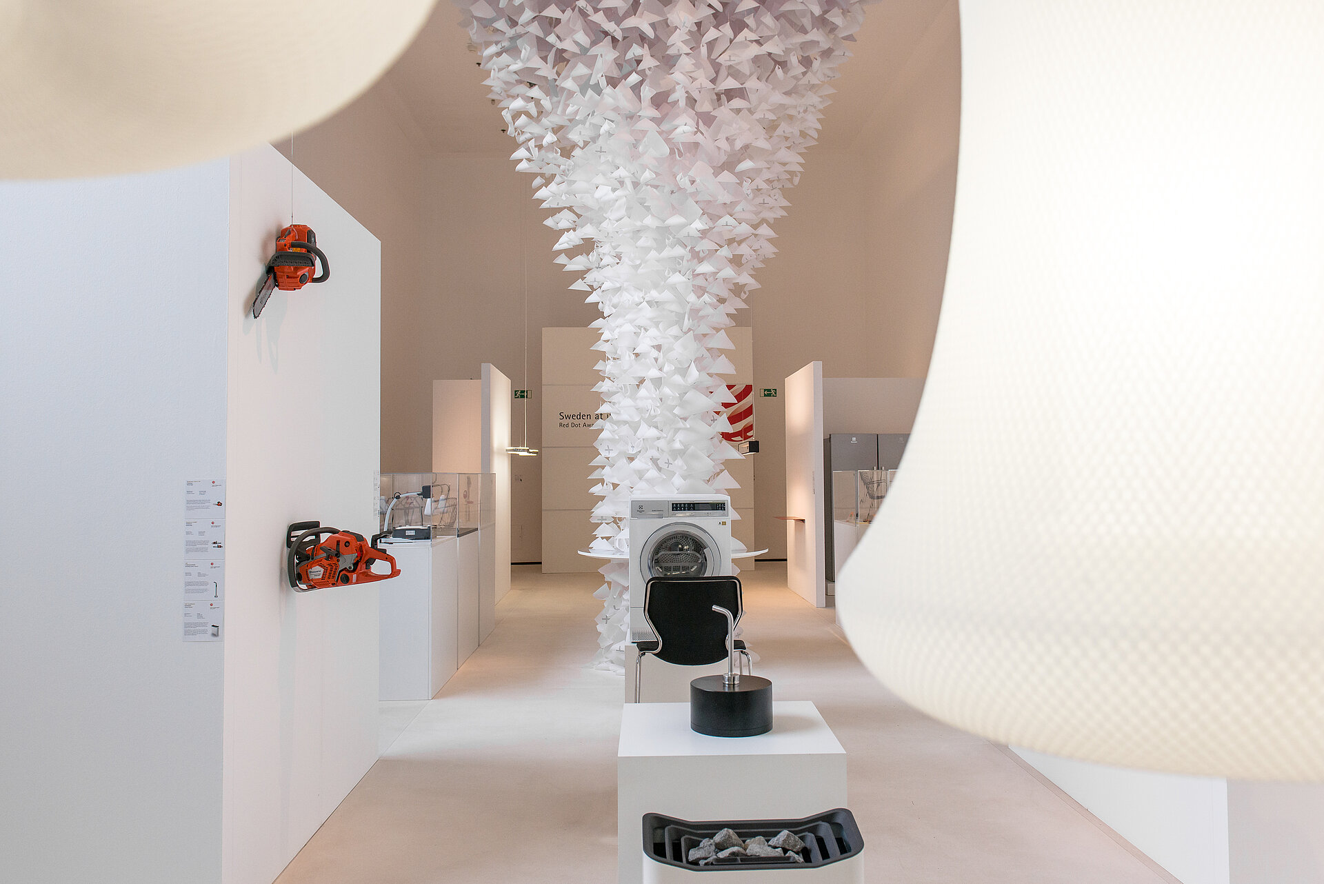 Blick in die Ausstellung des Red Dot Design Museums.