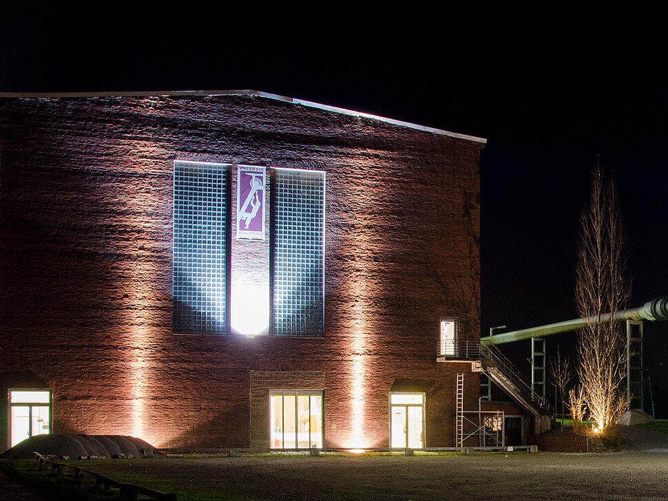 Kletterhalle Bergwerk an der Kokerei Hansa in Dortmund.