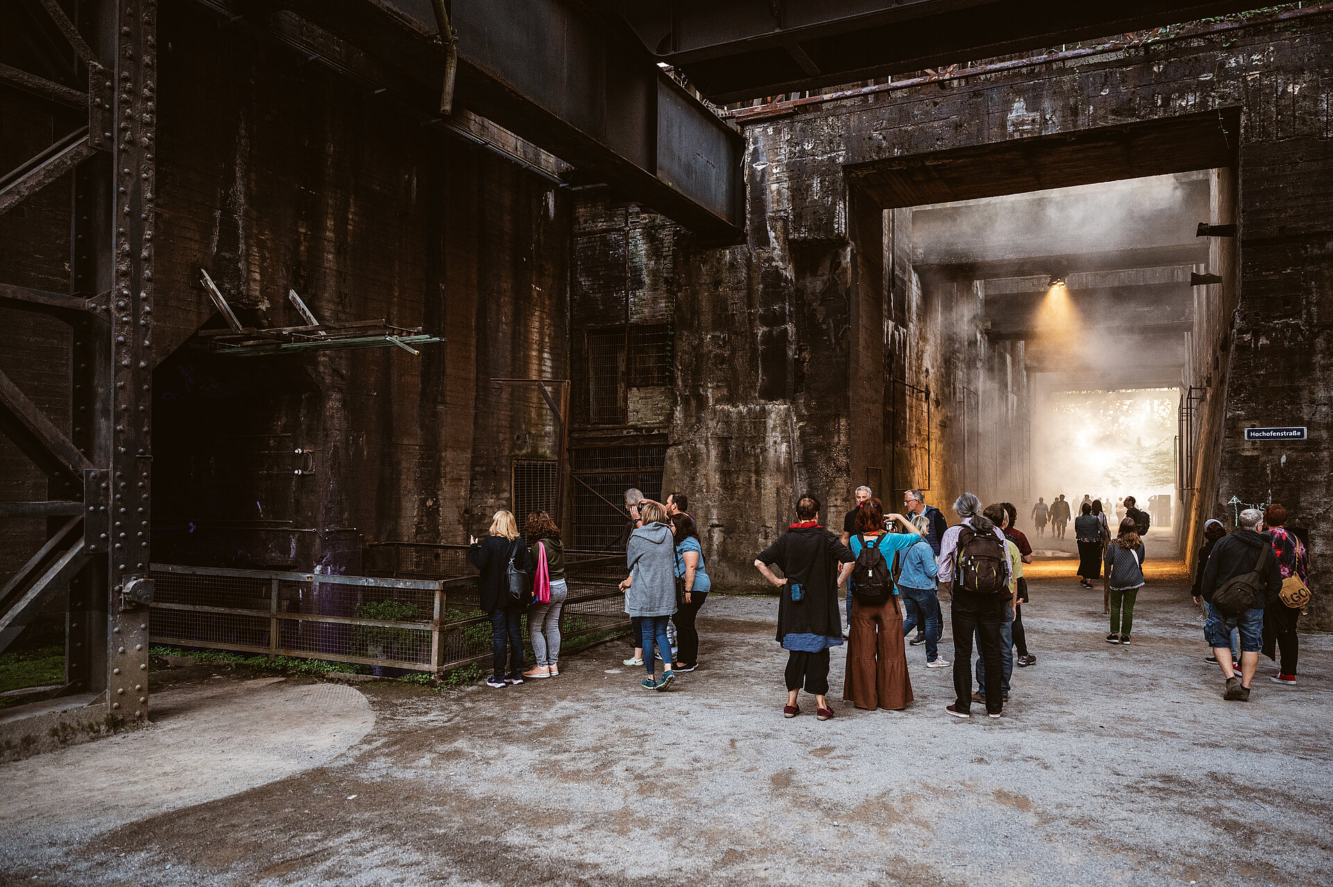 Der Landschaftspark Duisburg-Nord ist ein Ankerpunkt auf der Route Industriekultur.