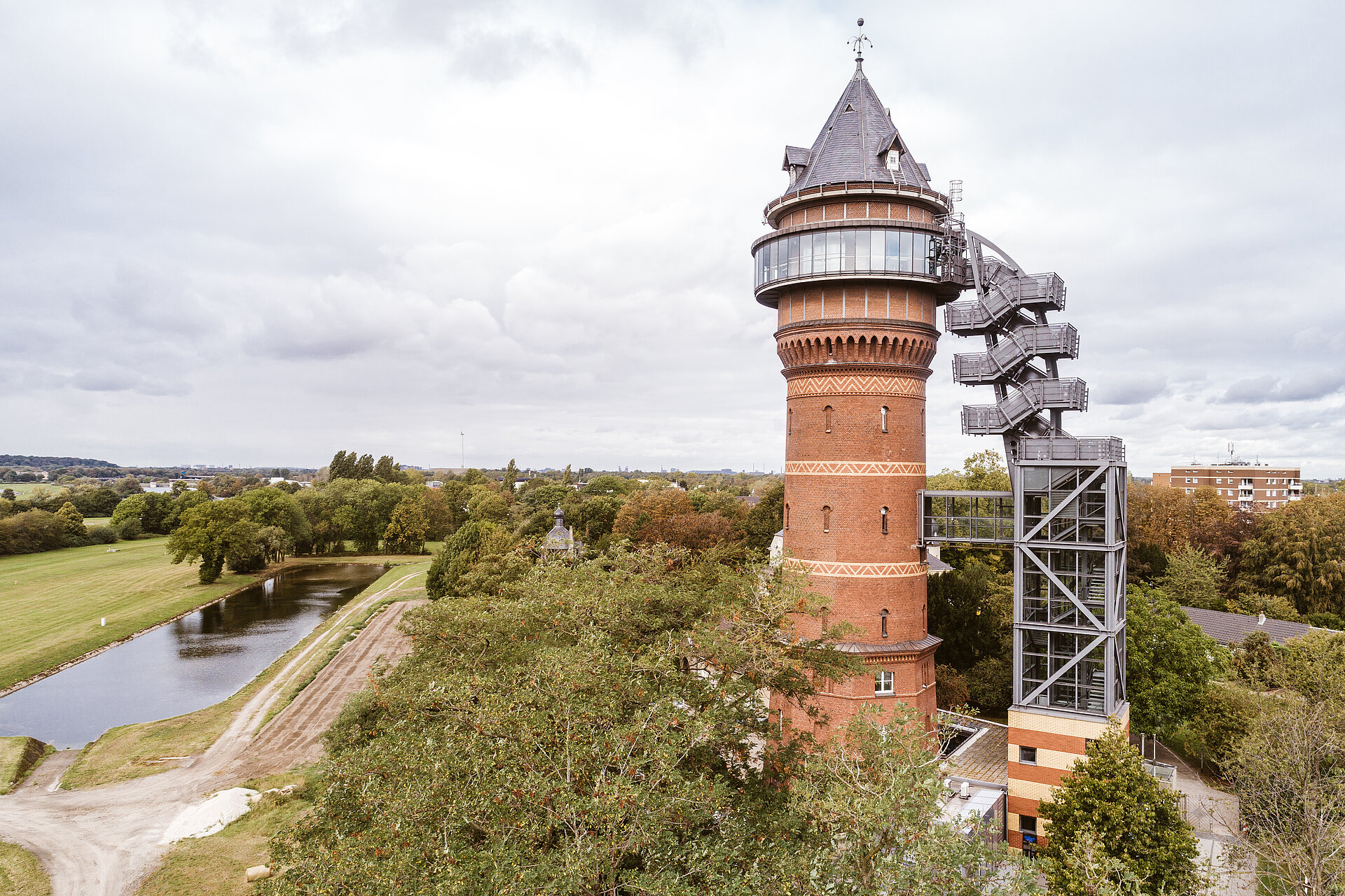 Das Aquarius Wassermuseum in Mülheim.