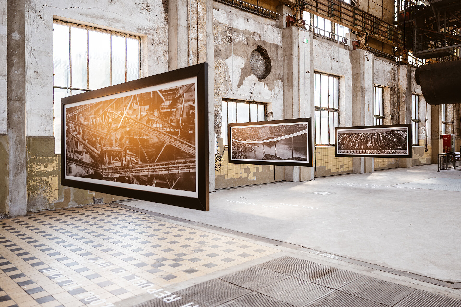 Ausstellung "Josef Koudelka. Industries" (2020/2021) im historischen Gebläsehaus.