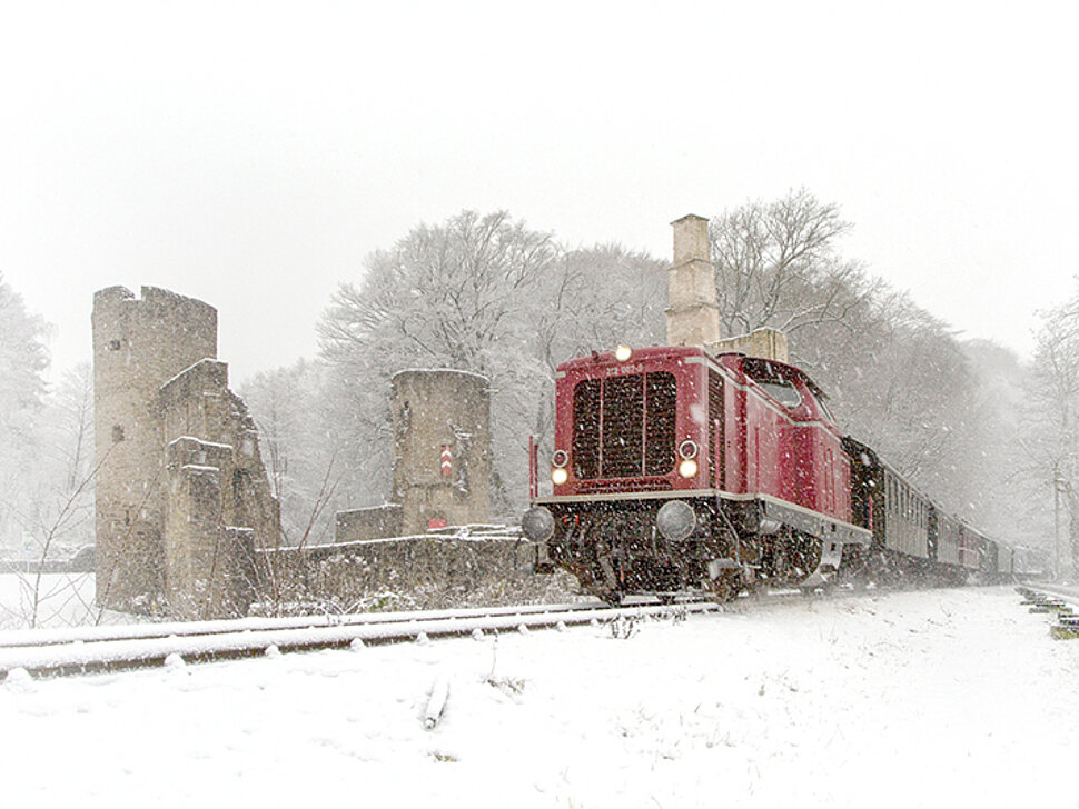 Nikolausfahrt ab dem Eisenbahnmuseum Bochum.