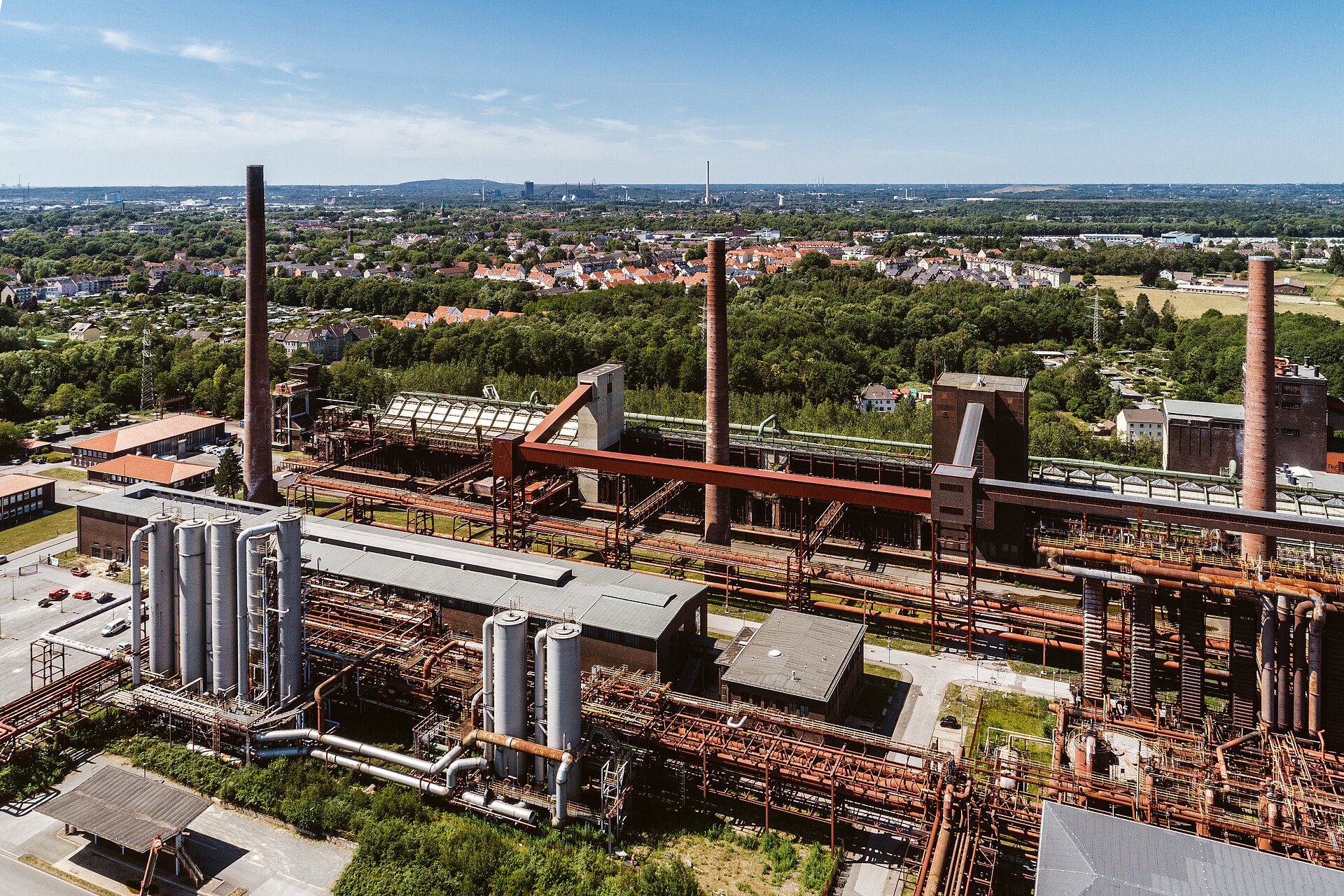 Die Kokerei der Zeche Zollverein gehört ebenfalls zum UNESCO-Welterbe.