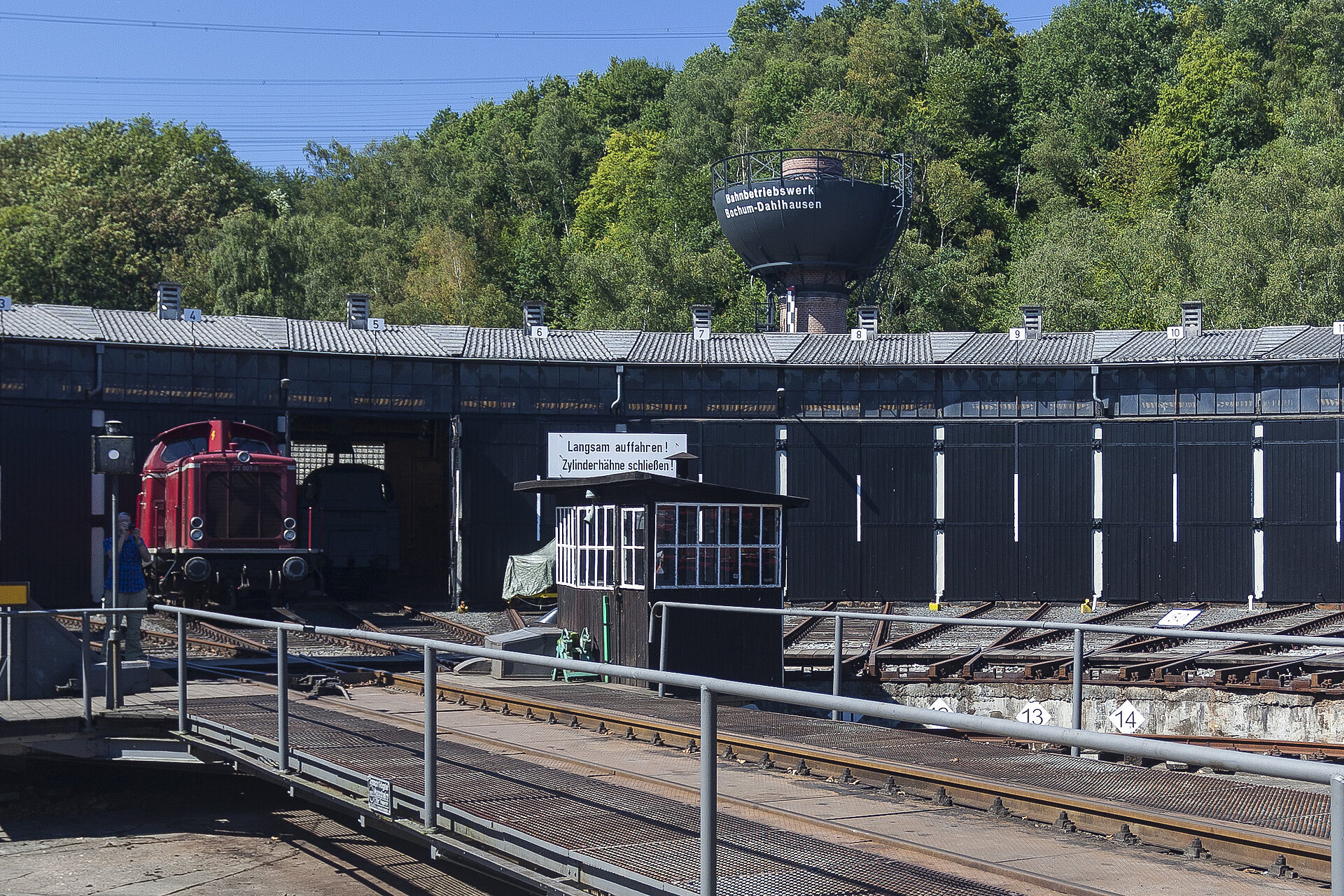 Das Eisenbahnmuseum Bochum.