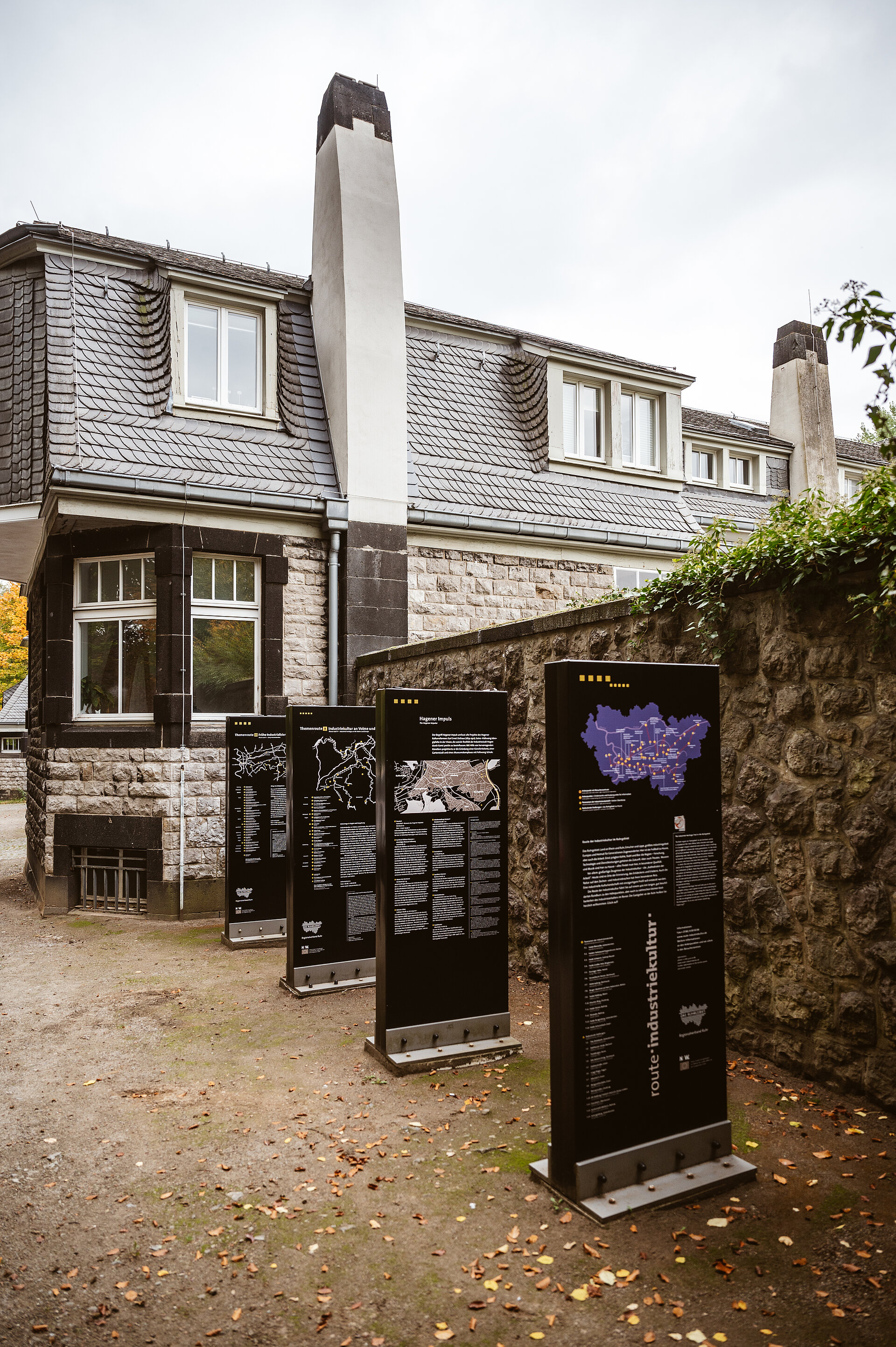 Der Hohenhof in Hagen ist ein Ankerpunkt auf der Route Industriekultur.