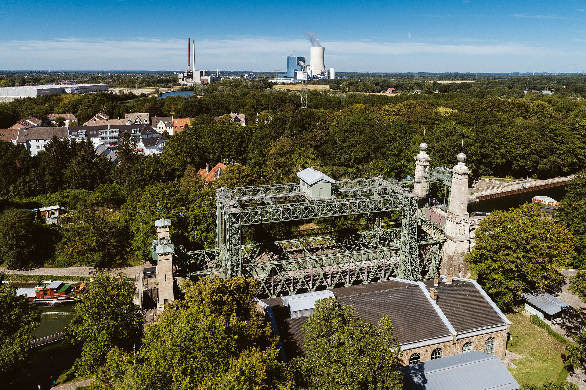 Das Schiffshebewerk Henrichenburg in Waltrop.