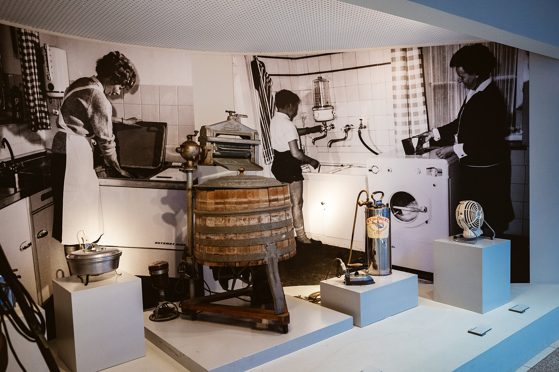 Blick in die Ausstellung.
