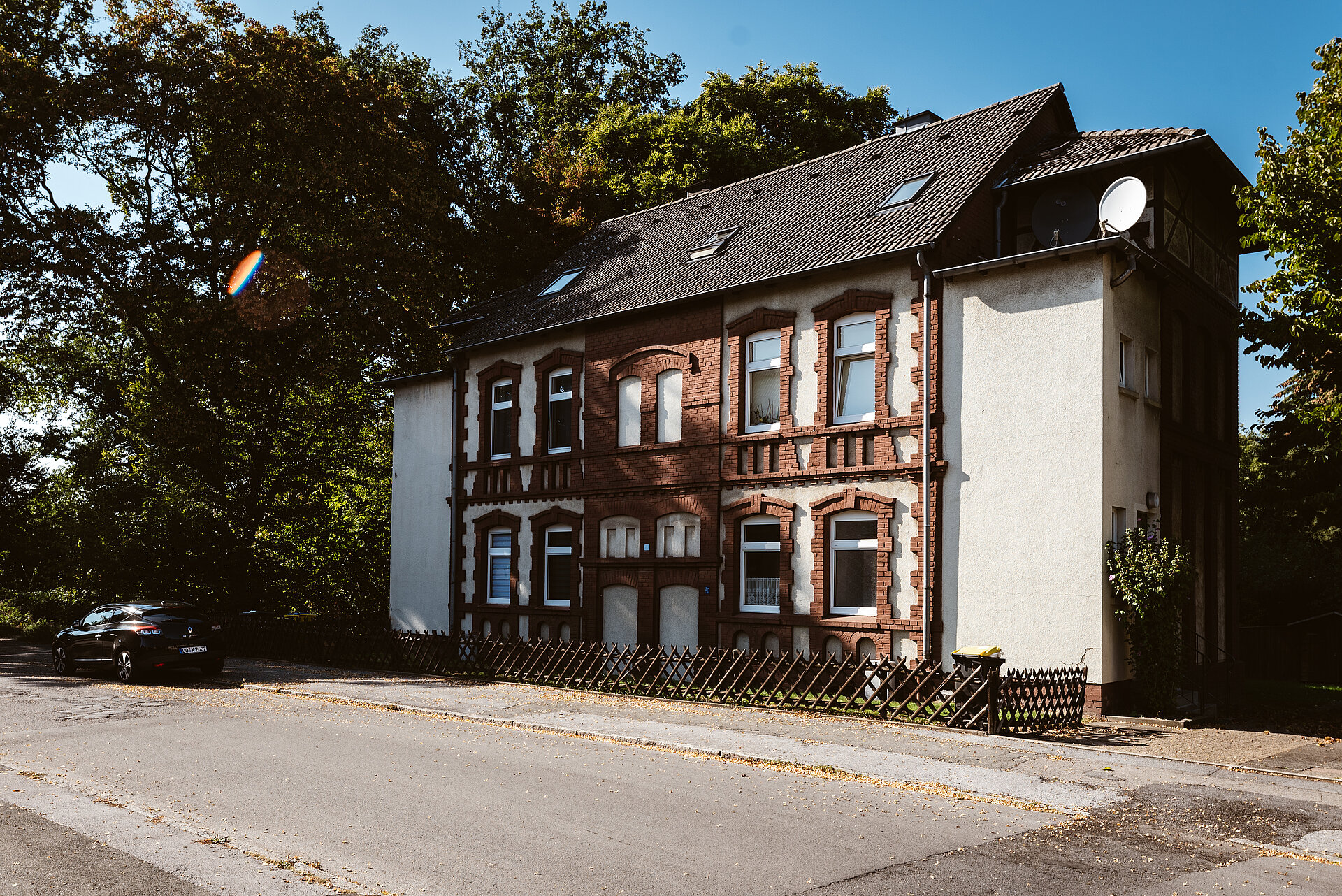 Die Alte Kolonie Eving in Dortmund.