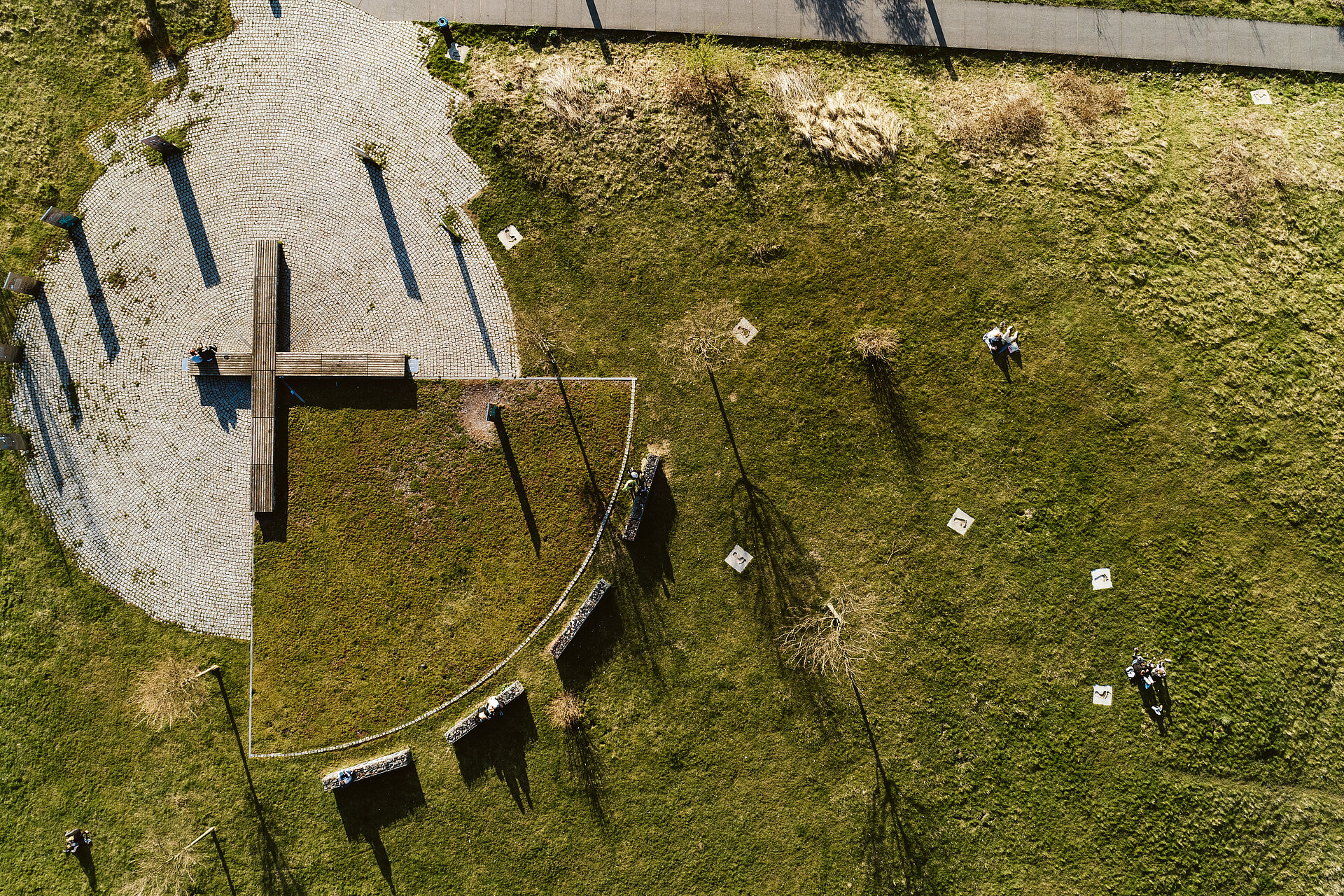 Gipfelkreuz auf dem Tippelsberg.