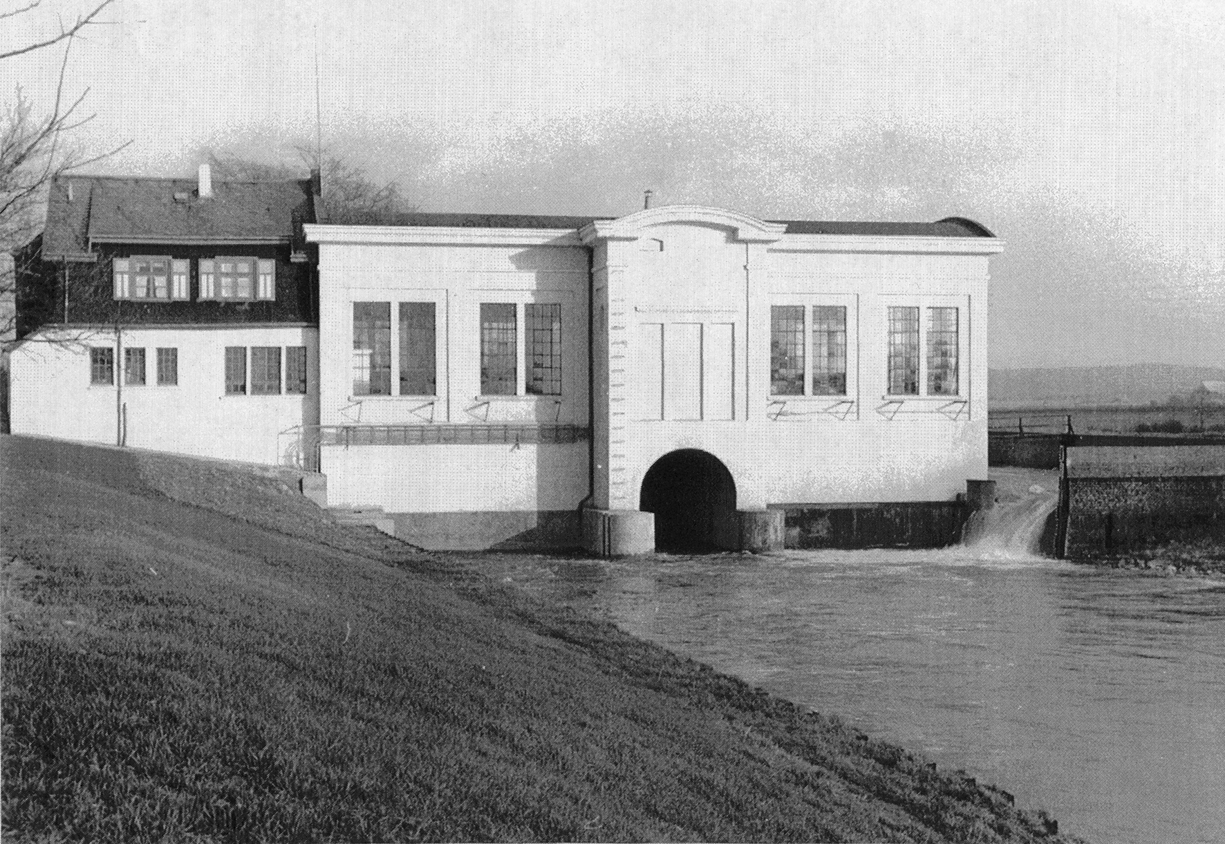 Laufwasserkraftwerk Warmen in Fröndenberg, 1911