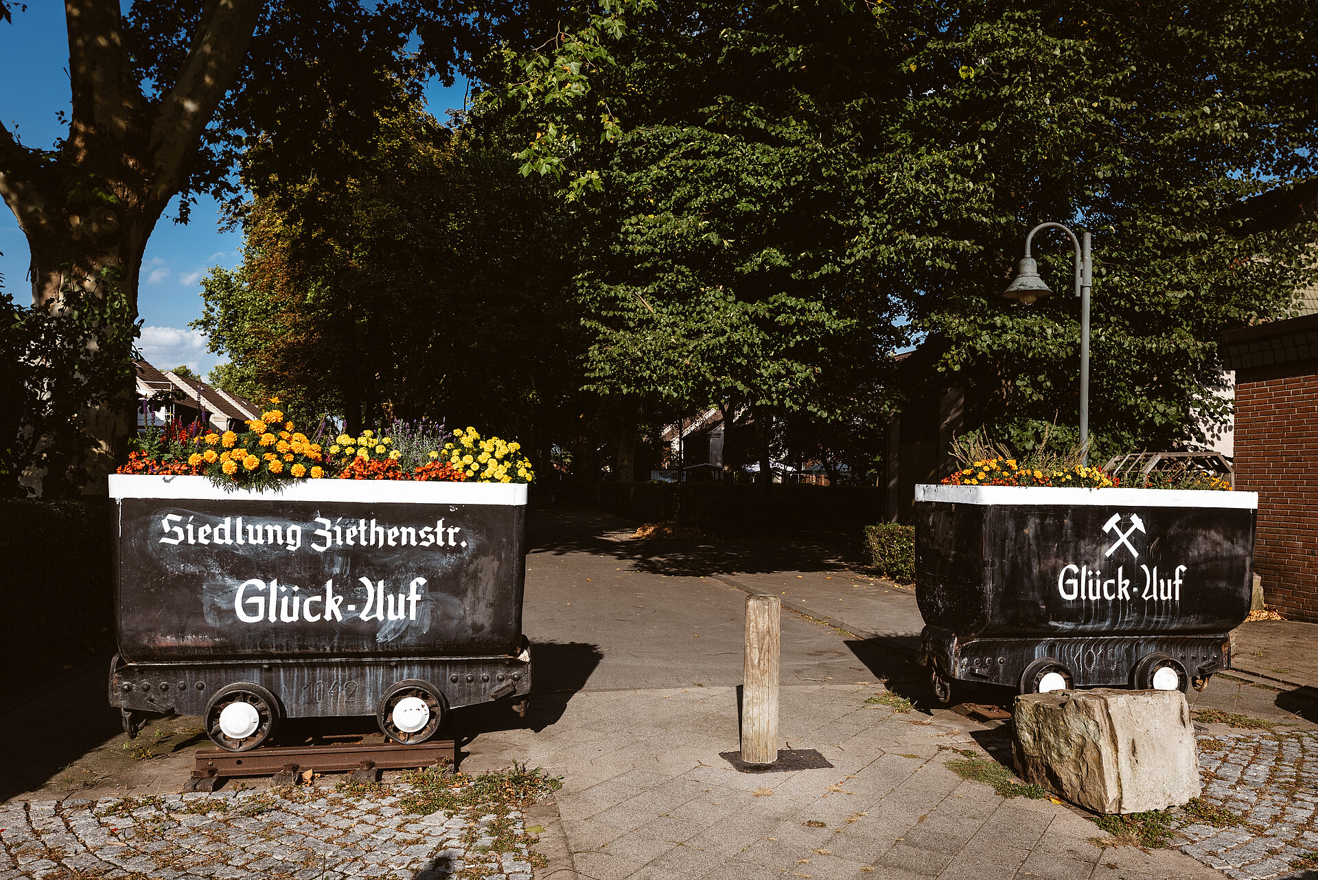 Die Siedlung Ziethenstraße in Lünen wurde für die Arbeiter der Zeche Preußen errichtet.