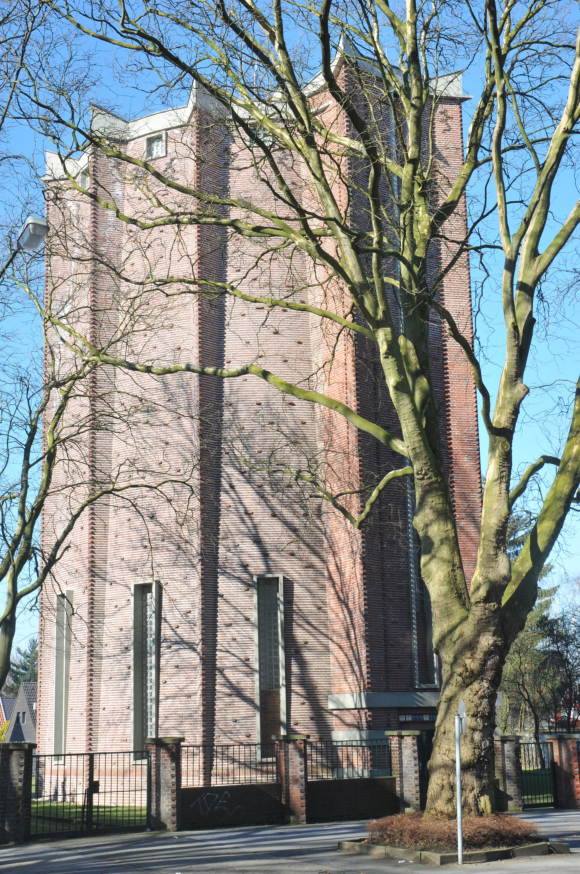 Wasserturm Frillendorfer Höhe in Essen.