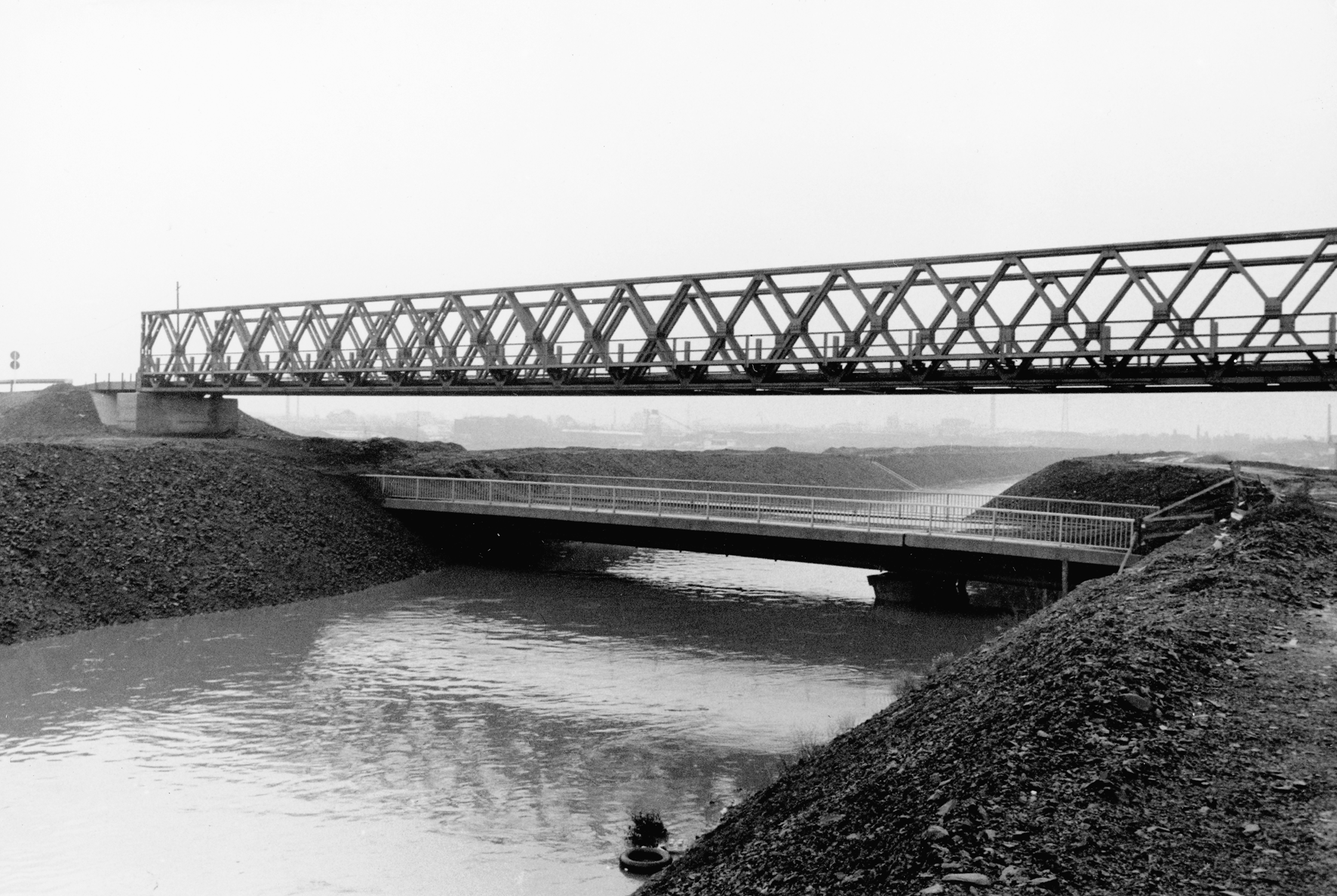 Emscherbrücke Lindberghstraße in Dortmund.