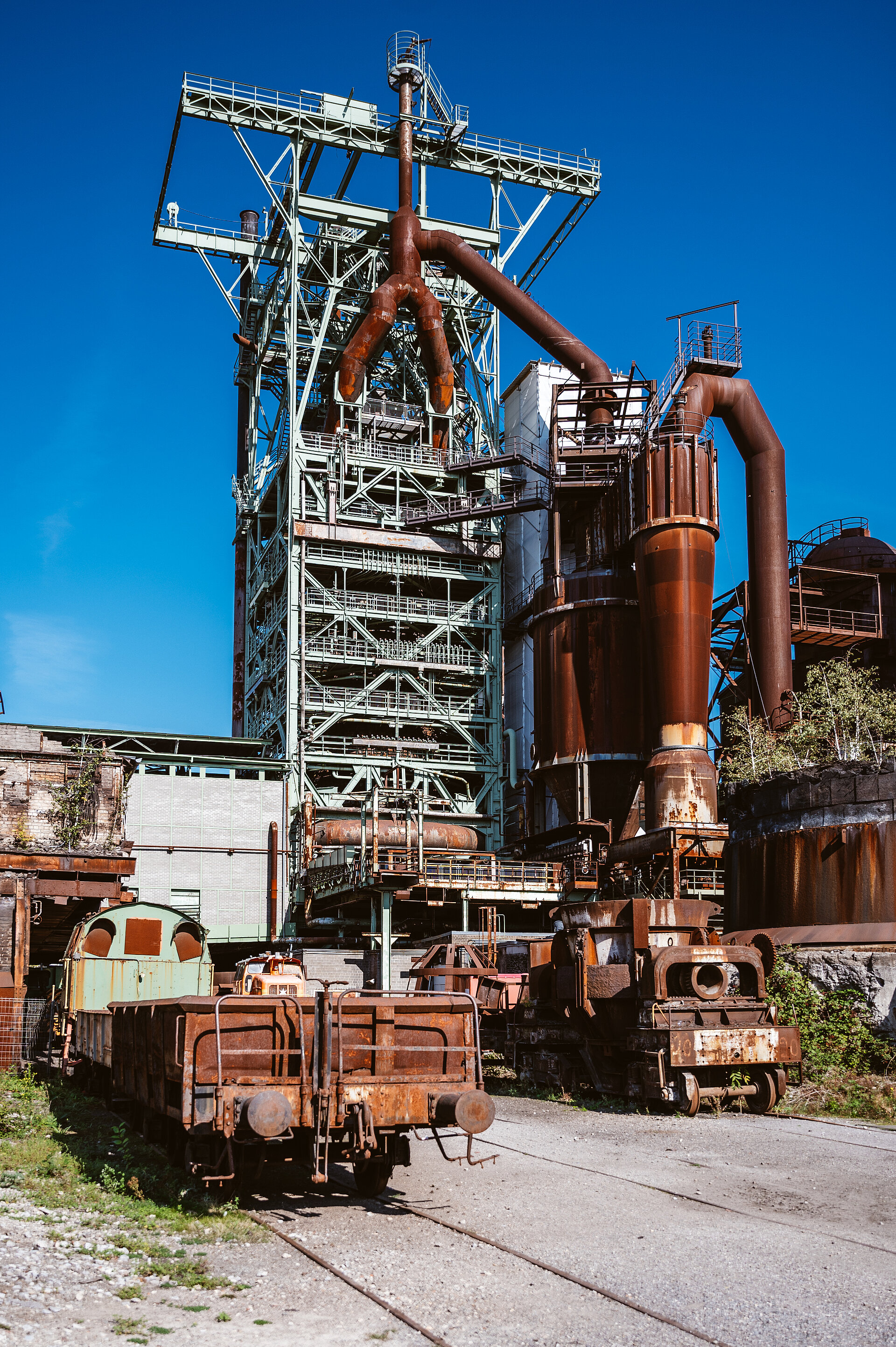 Hochofen 3 der Henrichshütte Hattingen.