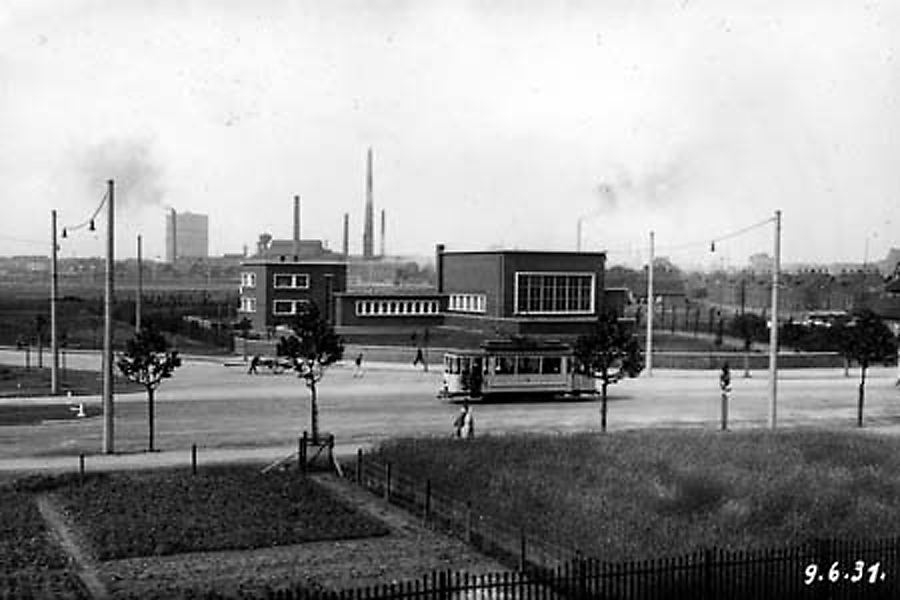 Pumpwerk Schmidthorst in Duisburg, 1929.