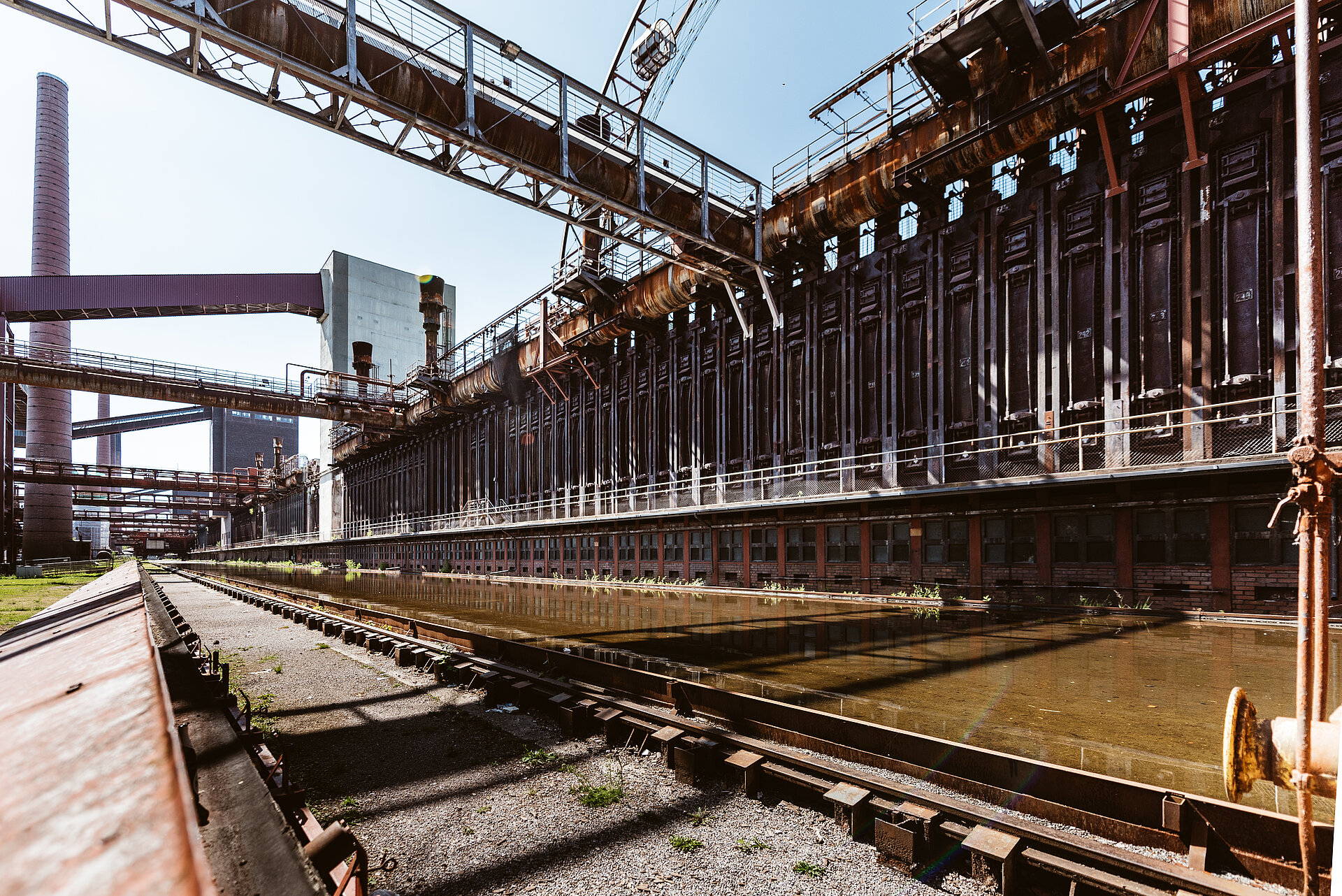 Die Kokerei der Zeche Zollverein gehört ebenfalls zum UNESCO-Welterbe.