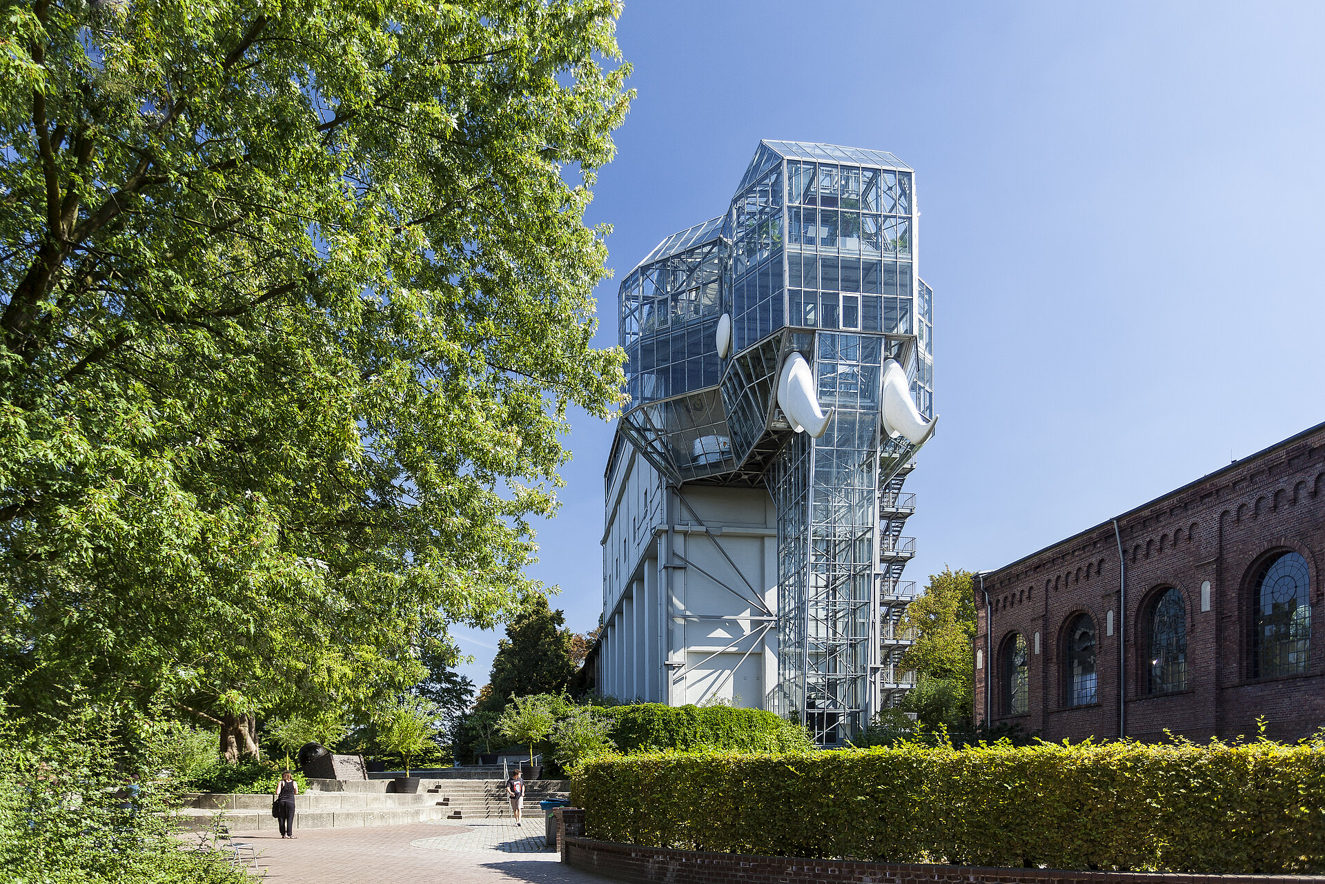 Der Gläserne Elefant im Maximilianpark in Hamm.