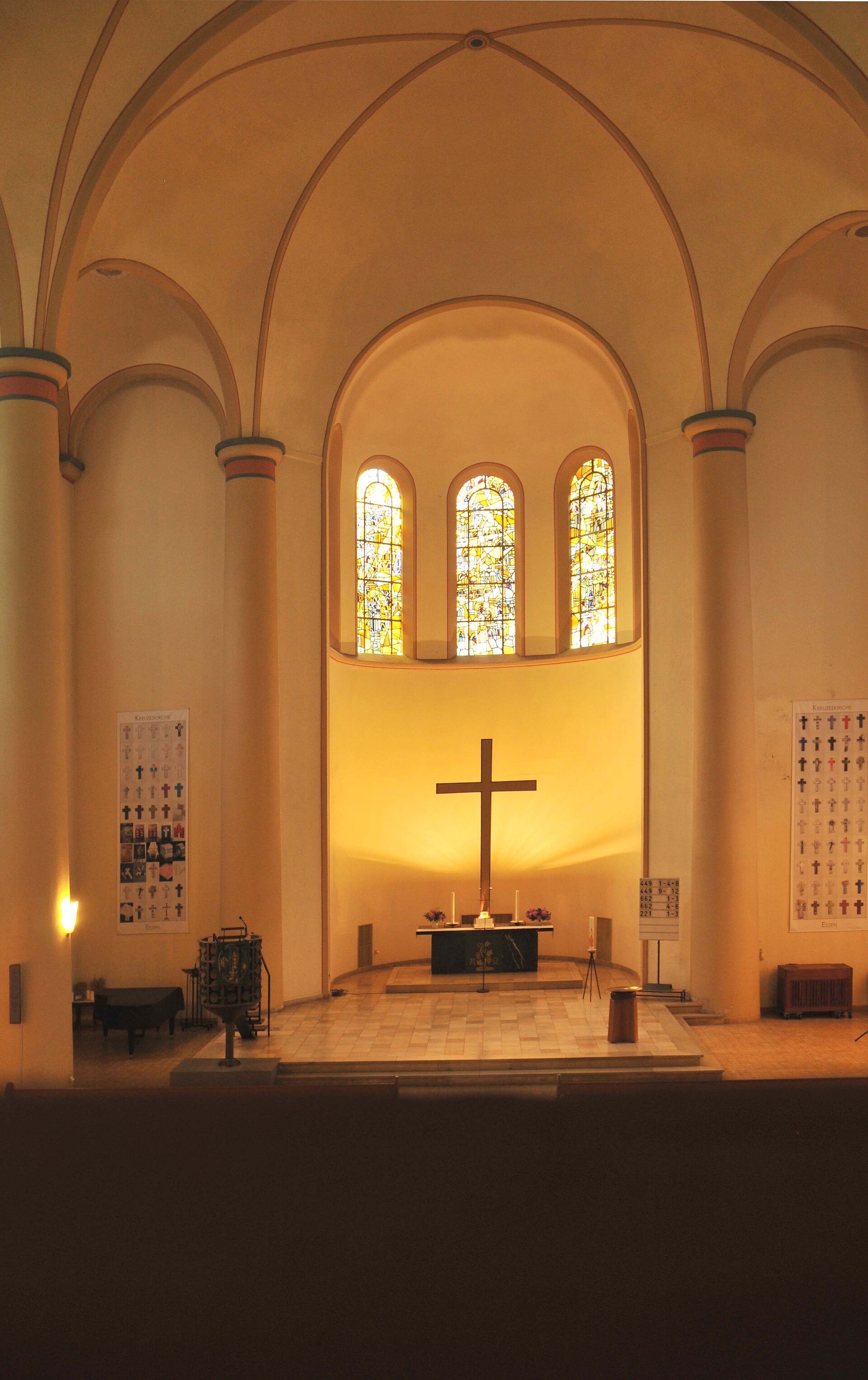 Kreuzeskirche in Essen.
