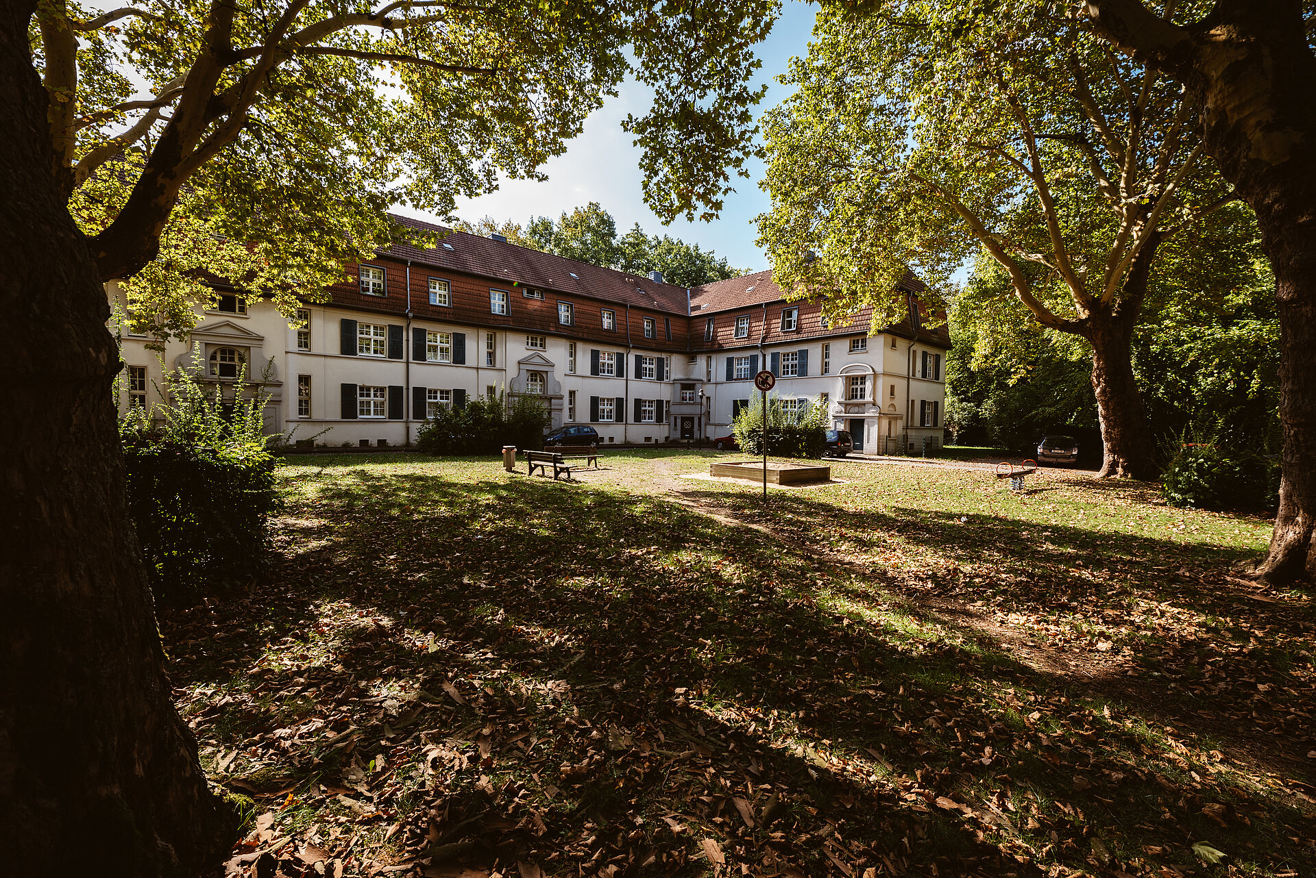 Die Siedlung Flöz Dickebank in Gelsenkirchen.