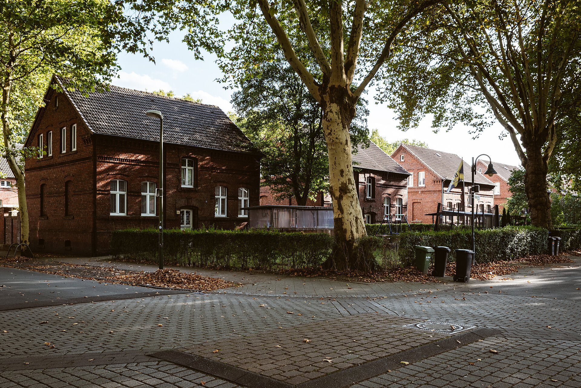 Die Siedlung Ziethenstraße in Lünen wurde für die Arbeiter der Zeche Preußen errichtet.