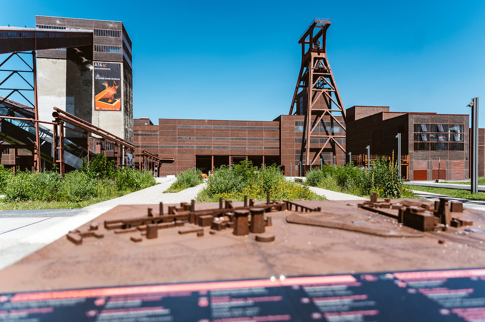 Das Gelände des UNESCO-Welterbes Zollverein.