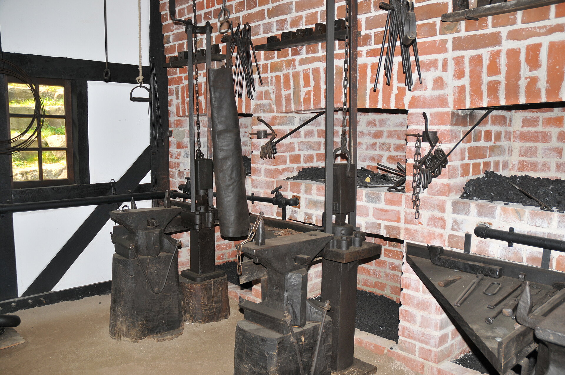 Schmiede im Freilichtmuseum Hagen.