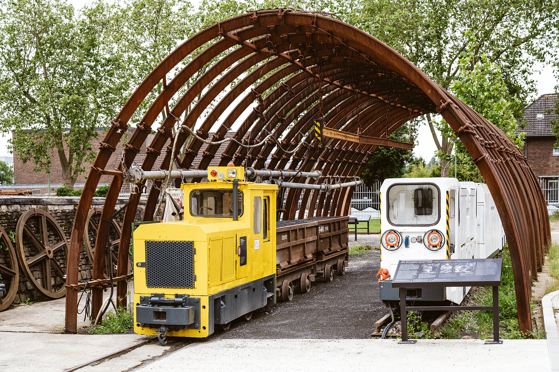 Auf dem Gelände des Zechenparks gibt es viel zu entdecken.