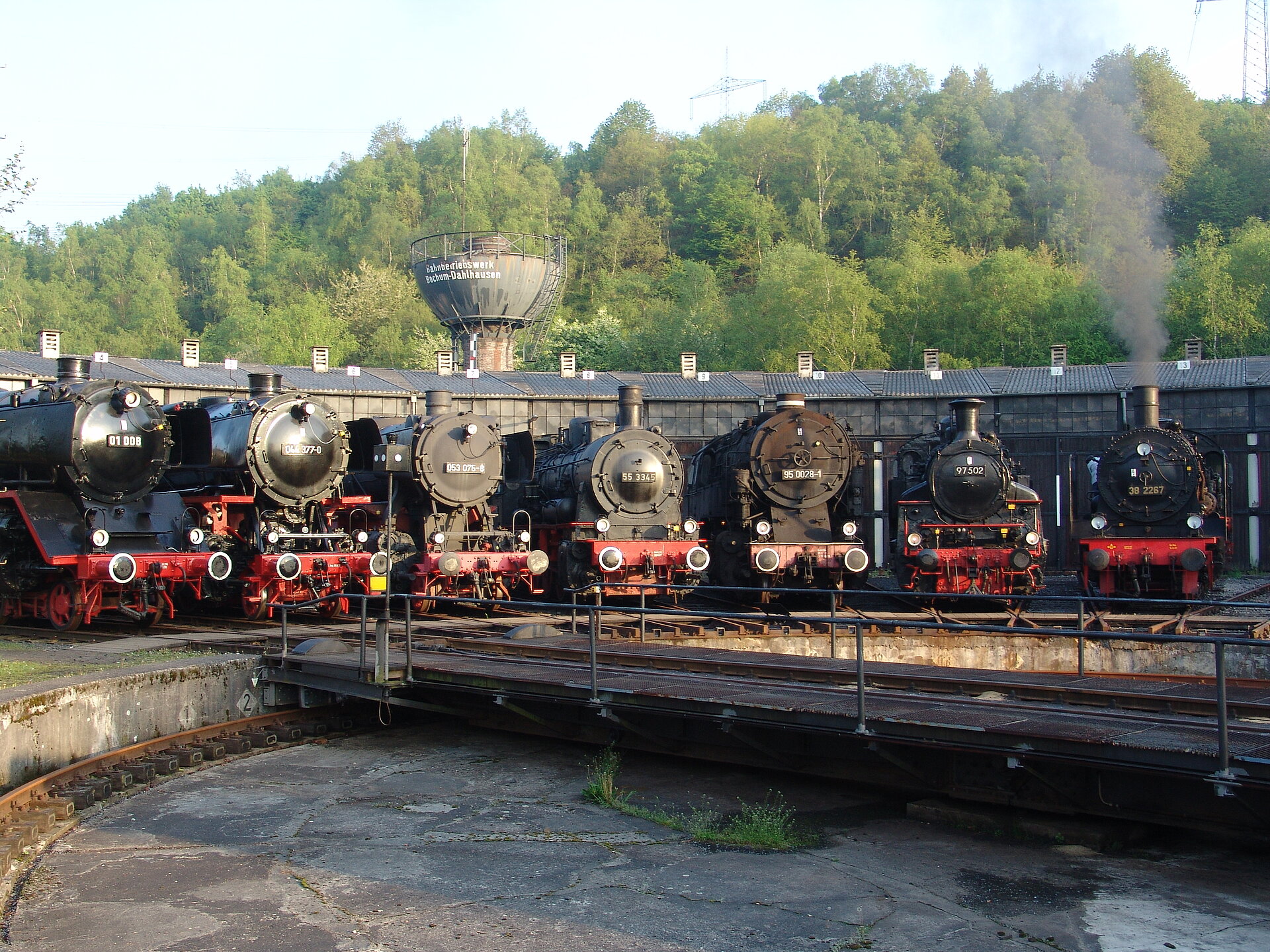 Das Eisenbahnmuseum in Bochum-Dahlhausen ist ein Ankerpunkt auf der Route der Industriekultur.     