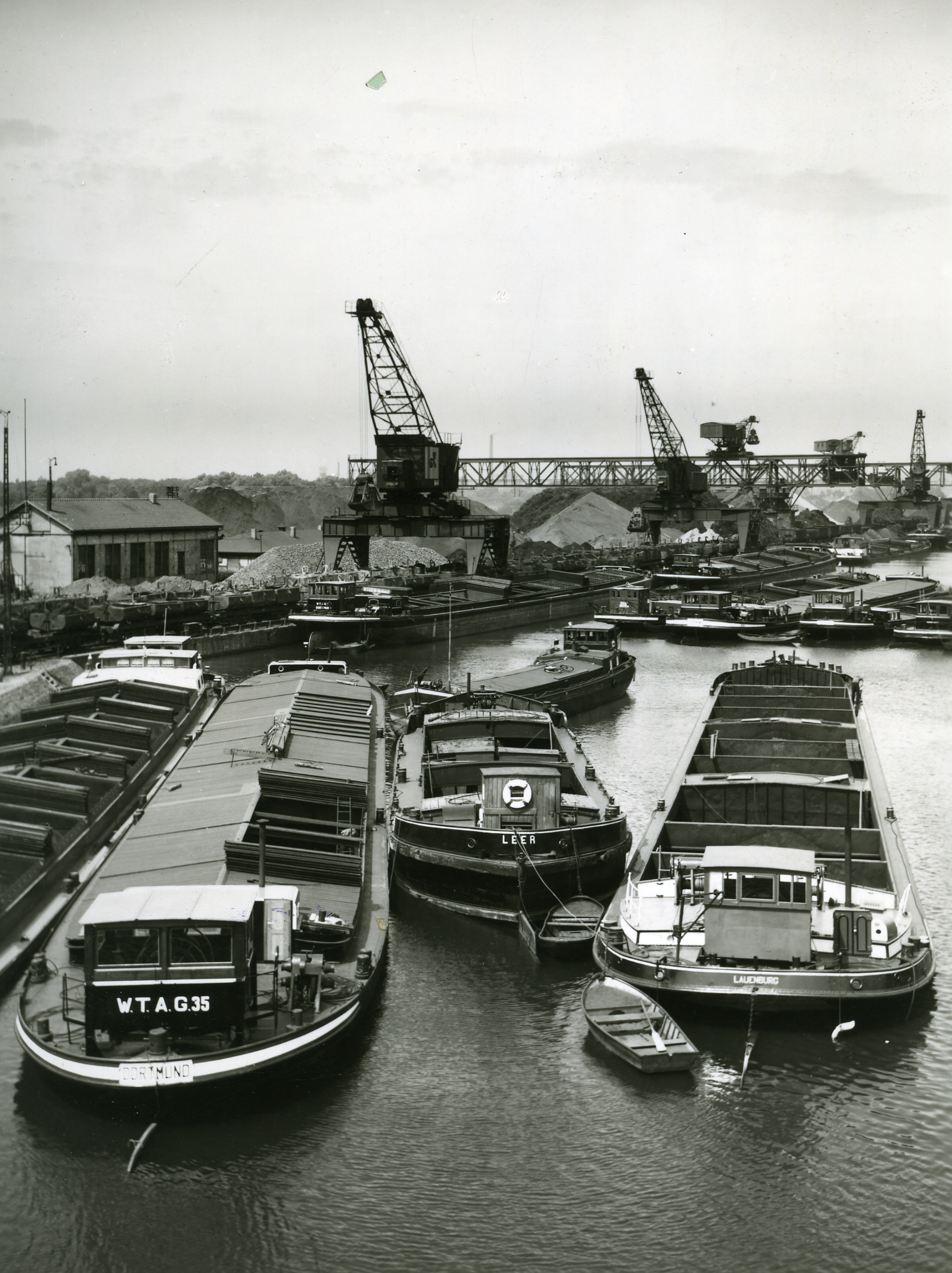 Hafen Grimberg, 1954.