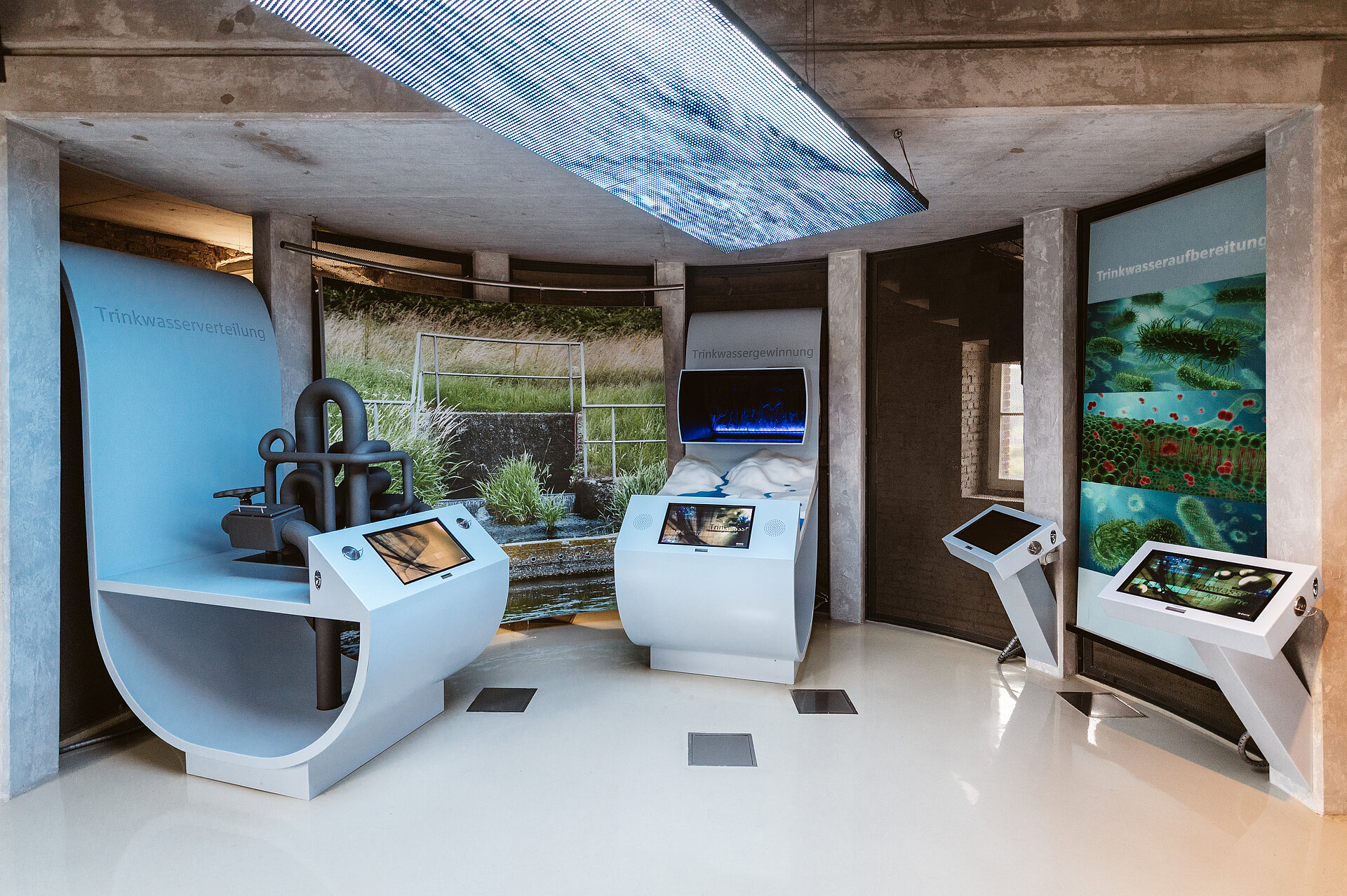 Das Aquarius Wassermuseum in Mülheim.