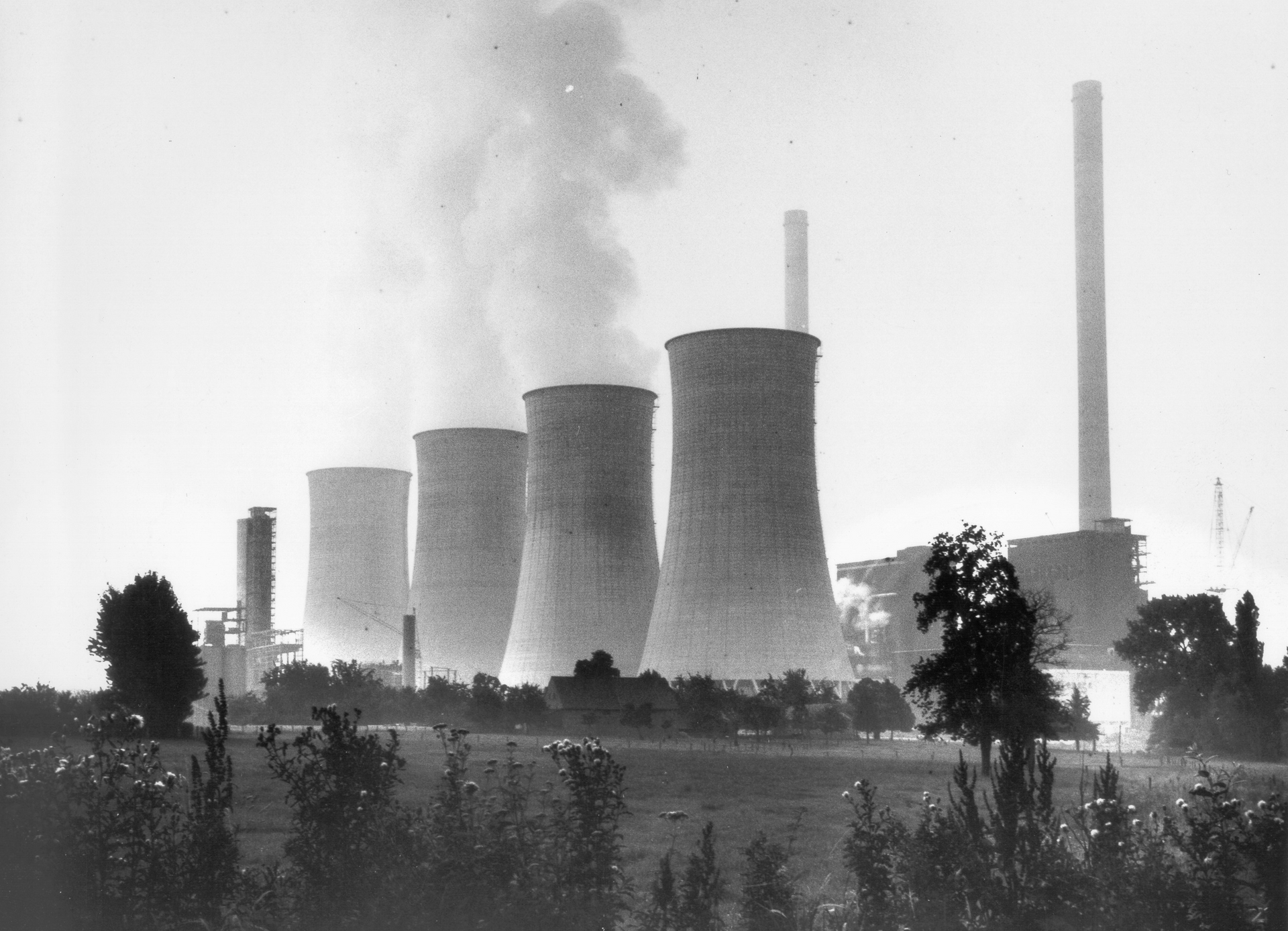 Kraftwerk Scholven, 1968.