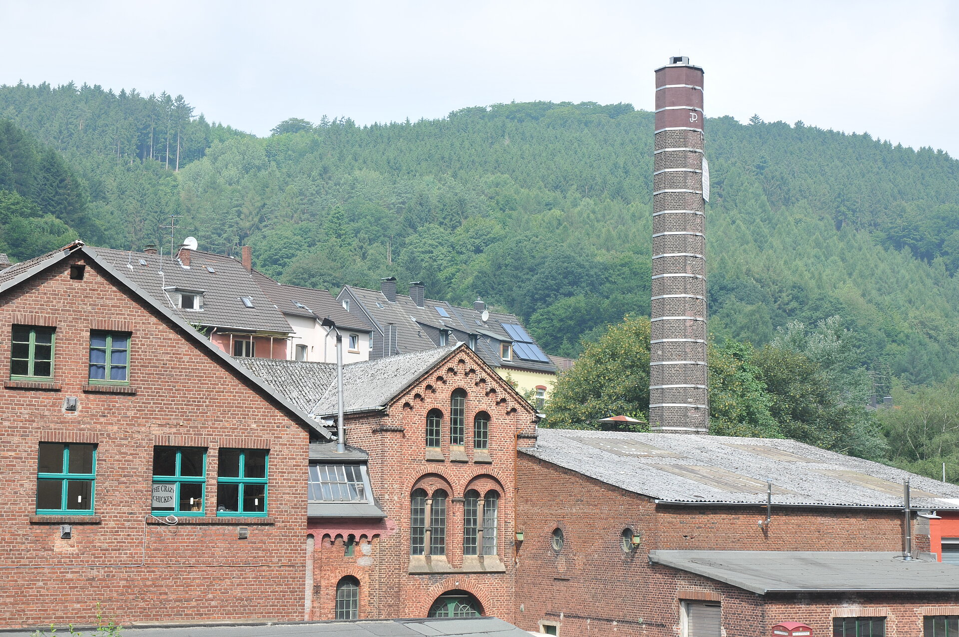 Kaltwalzindustrie im Nahmertal, Hagen.