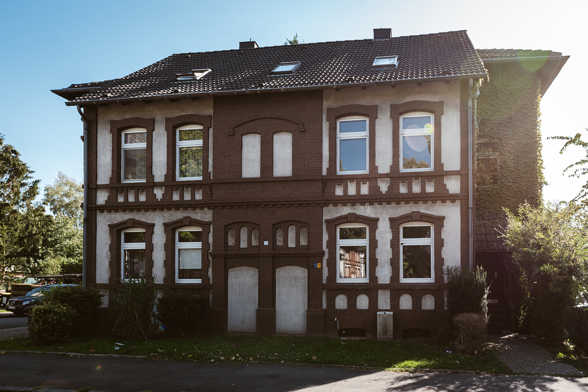 Die Alte Kolonie Eving in Dortmund.