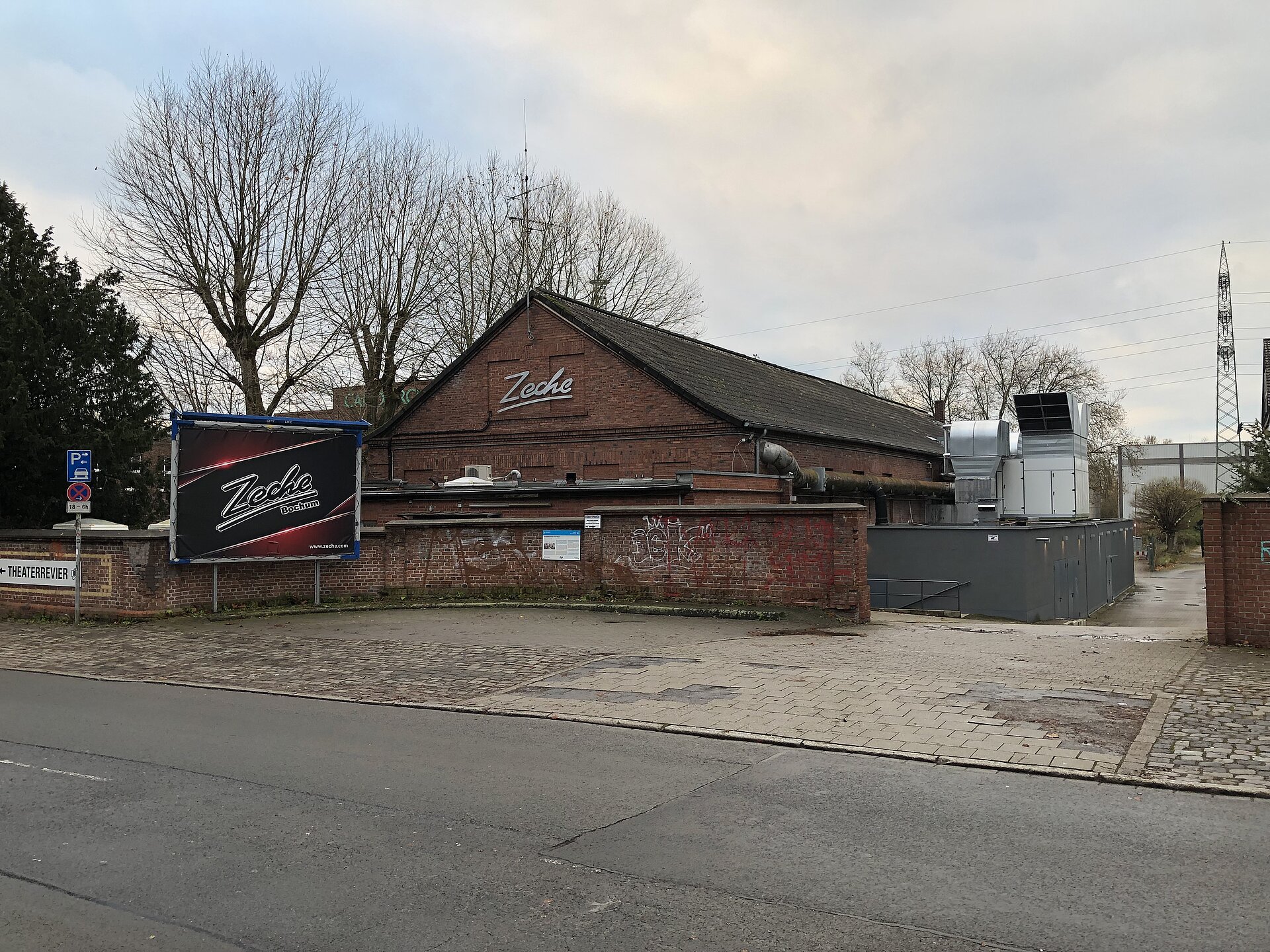 "Die Zeche", frühere Anlernwerkstatt der Zeche Prinz Regent.