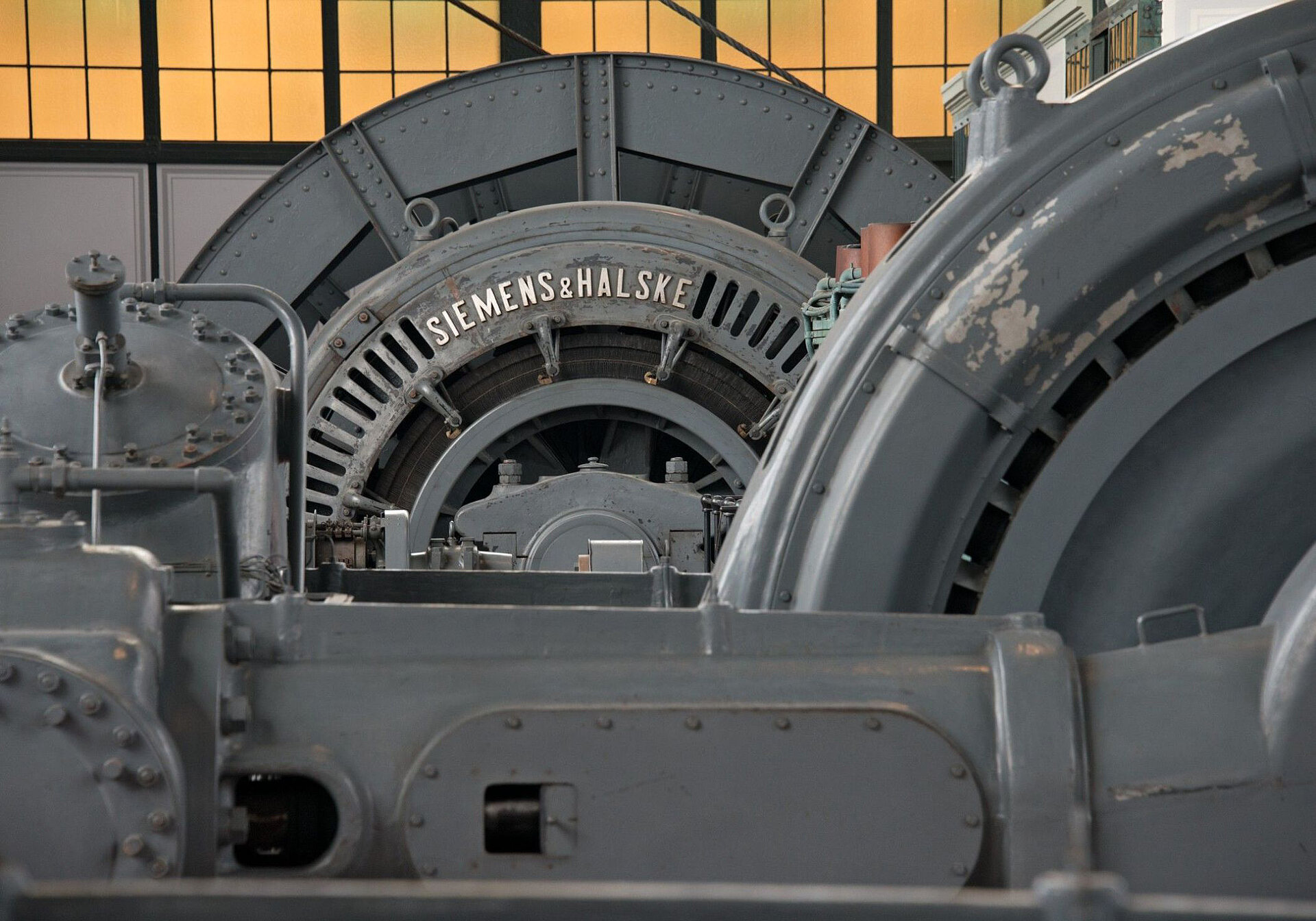 Im LWL-Industriemuseum Zeche Zollern ist die Fördermaschine regelmäßig in Betrieb.