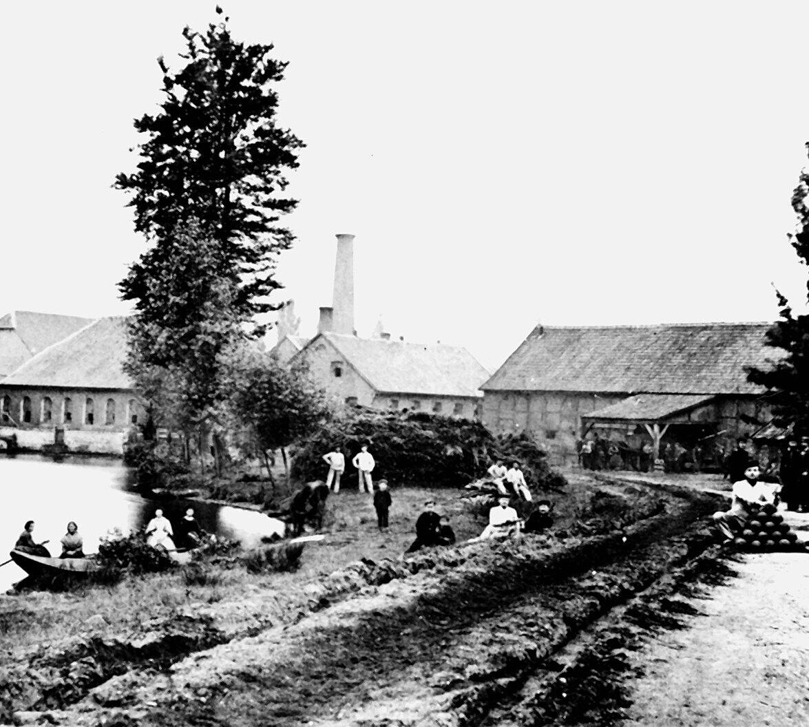 Die St. Antony-Hütte im Jahr 1864/65.