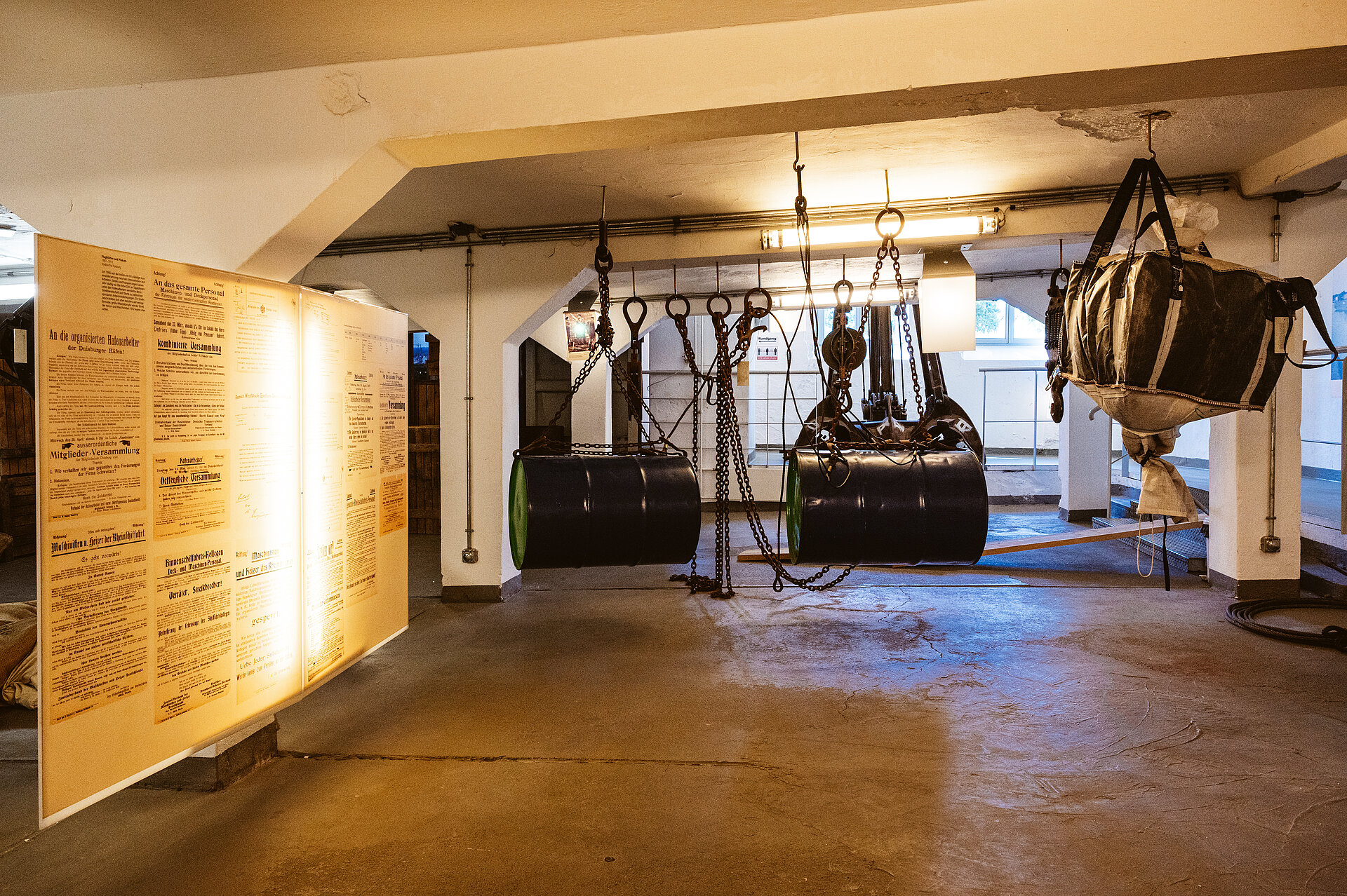 Blick in die Ausstellung.