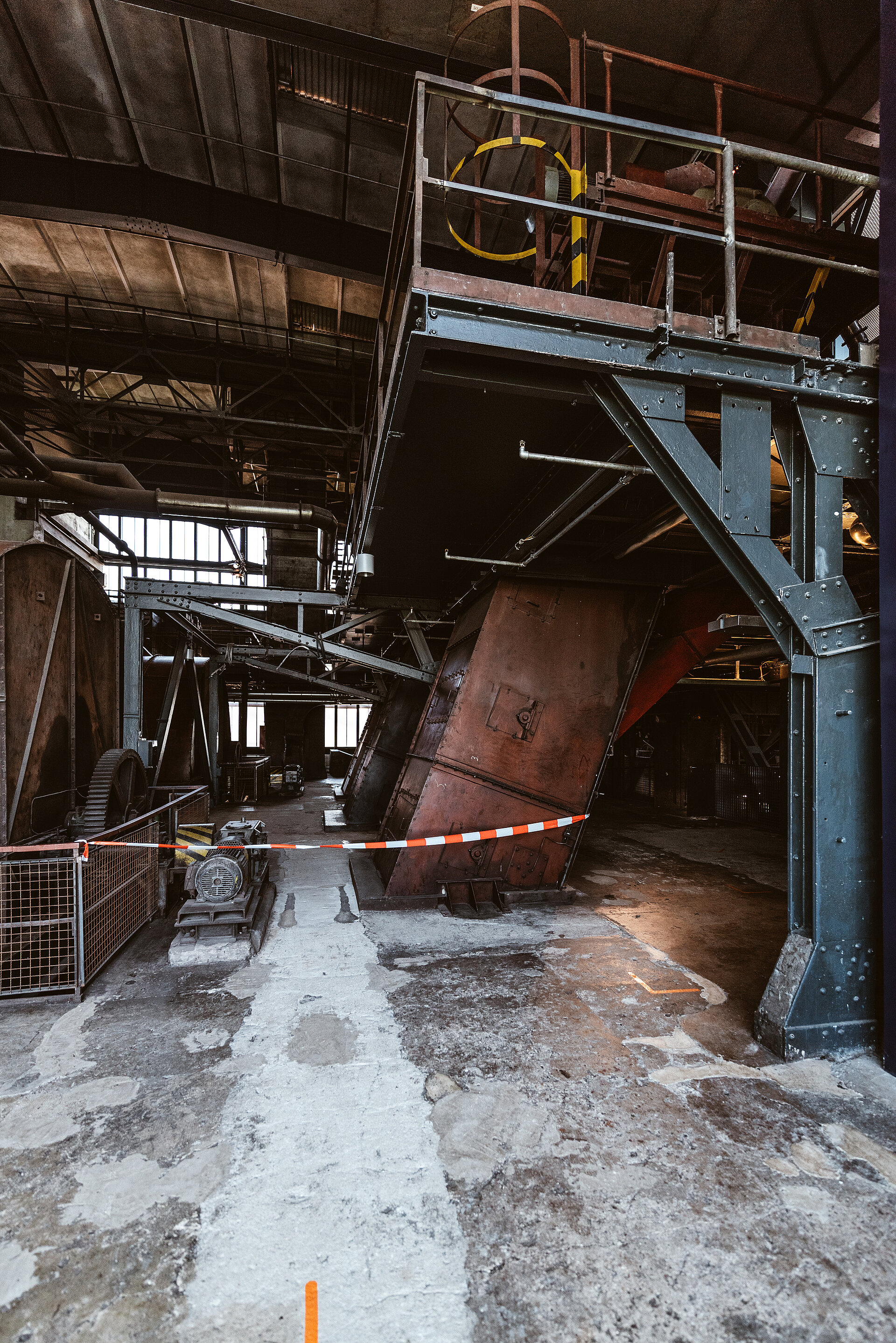 Regelmäßige Führungen über das Gelände und durch die alten Anlagen gehören fest zum Programm auf Zollverein.