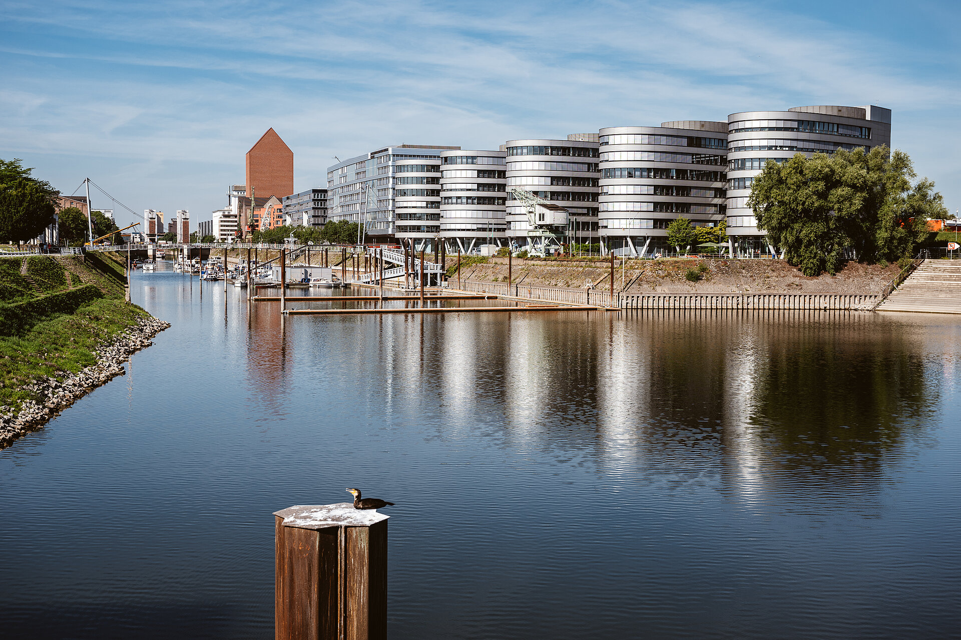 Duisburger Innenhafen.