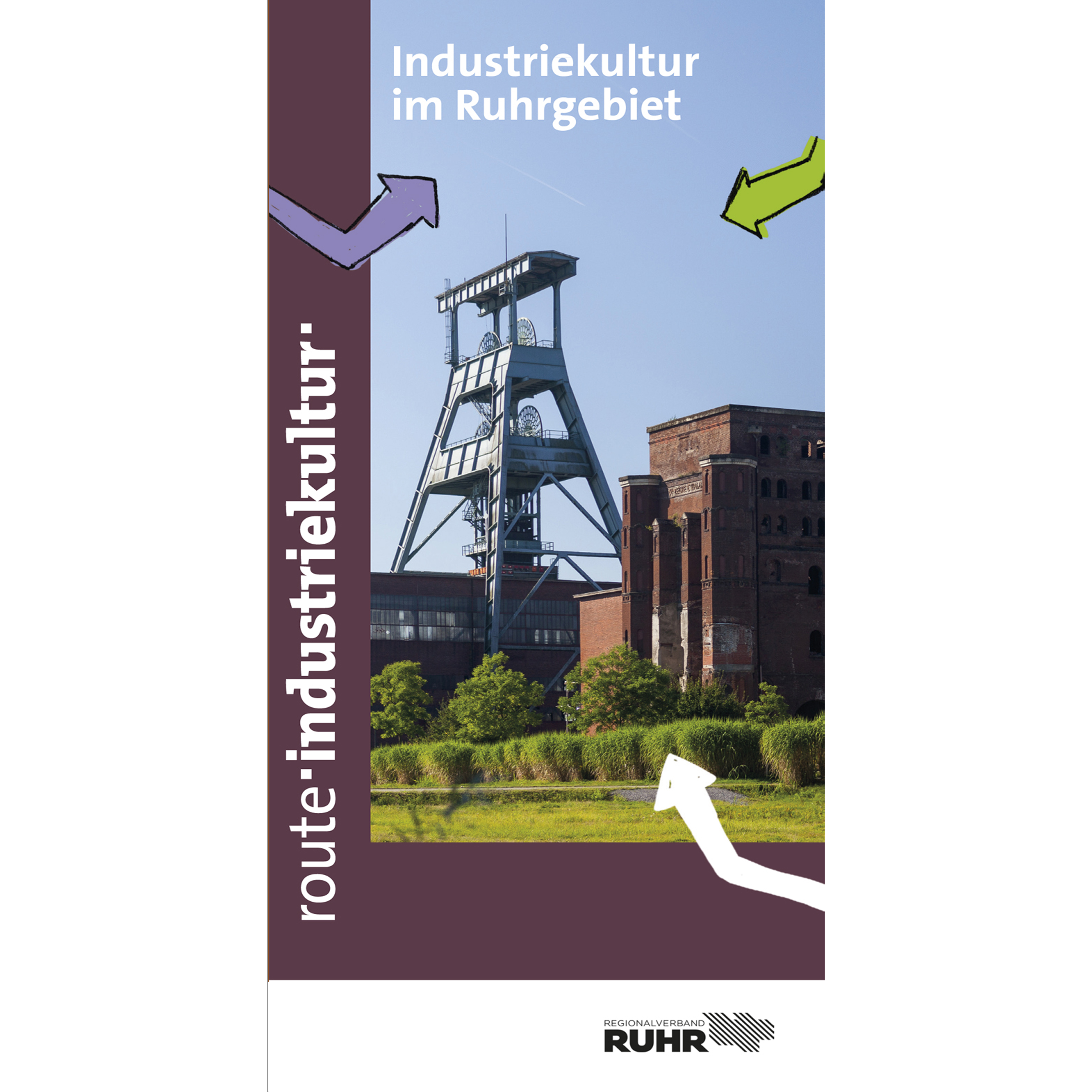 Der Flyer "Industriekultur im Ruhrgebiet" liefert einen ersten Einblick ins Thema Industriekultur.
