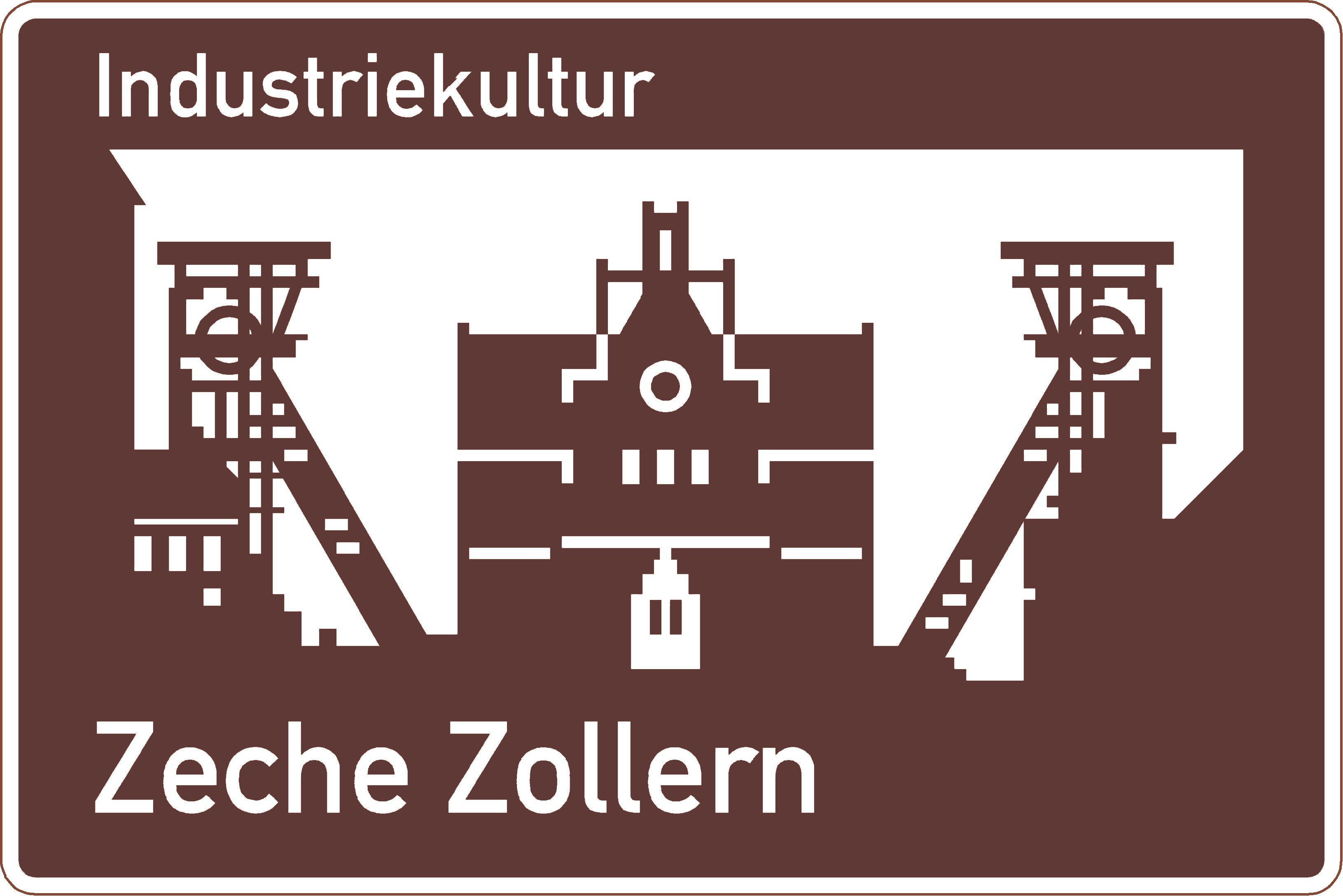 Touristische Unterrichtstafel Zeche Zollern, 2020