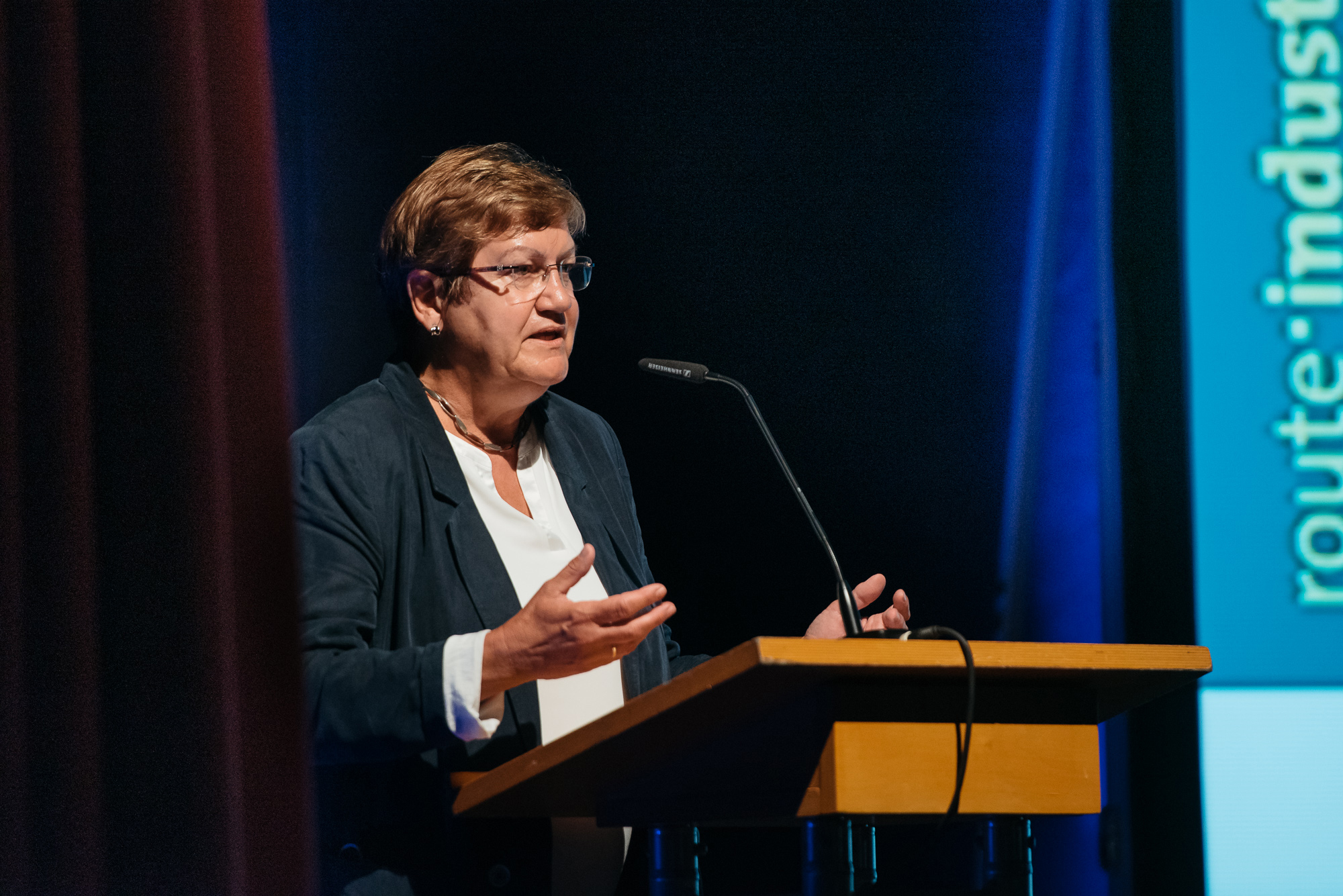 RVR-Regionaldirektorin Karola Geiß-Netthöfel zeigte sich beeindruckt vom Engagement der Schülerinnen und Schüler.