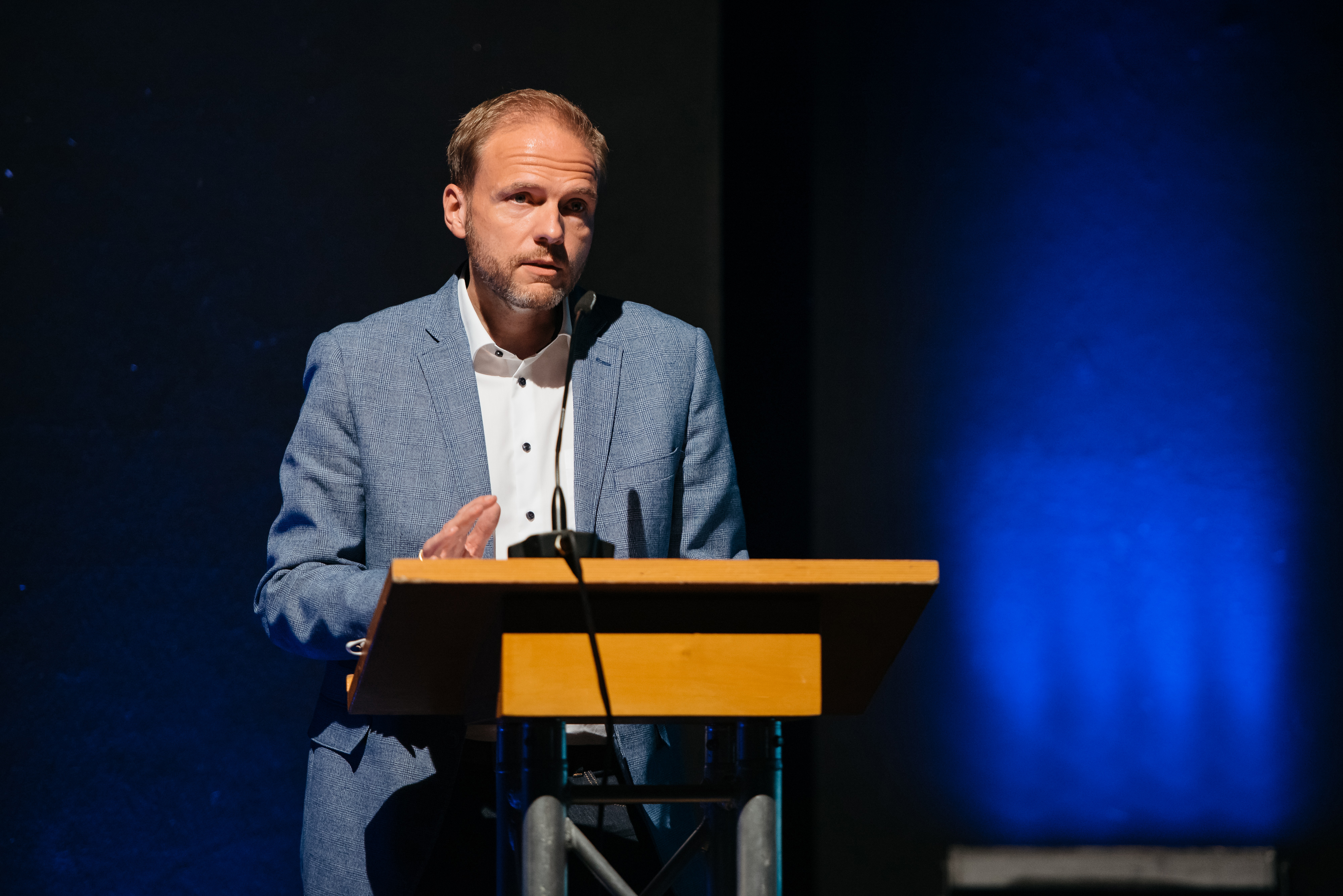 Daniel Tümmers, Schulleiter an der Martin-Luther-Schule in Hamm.
