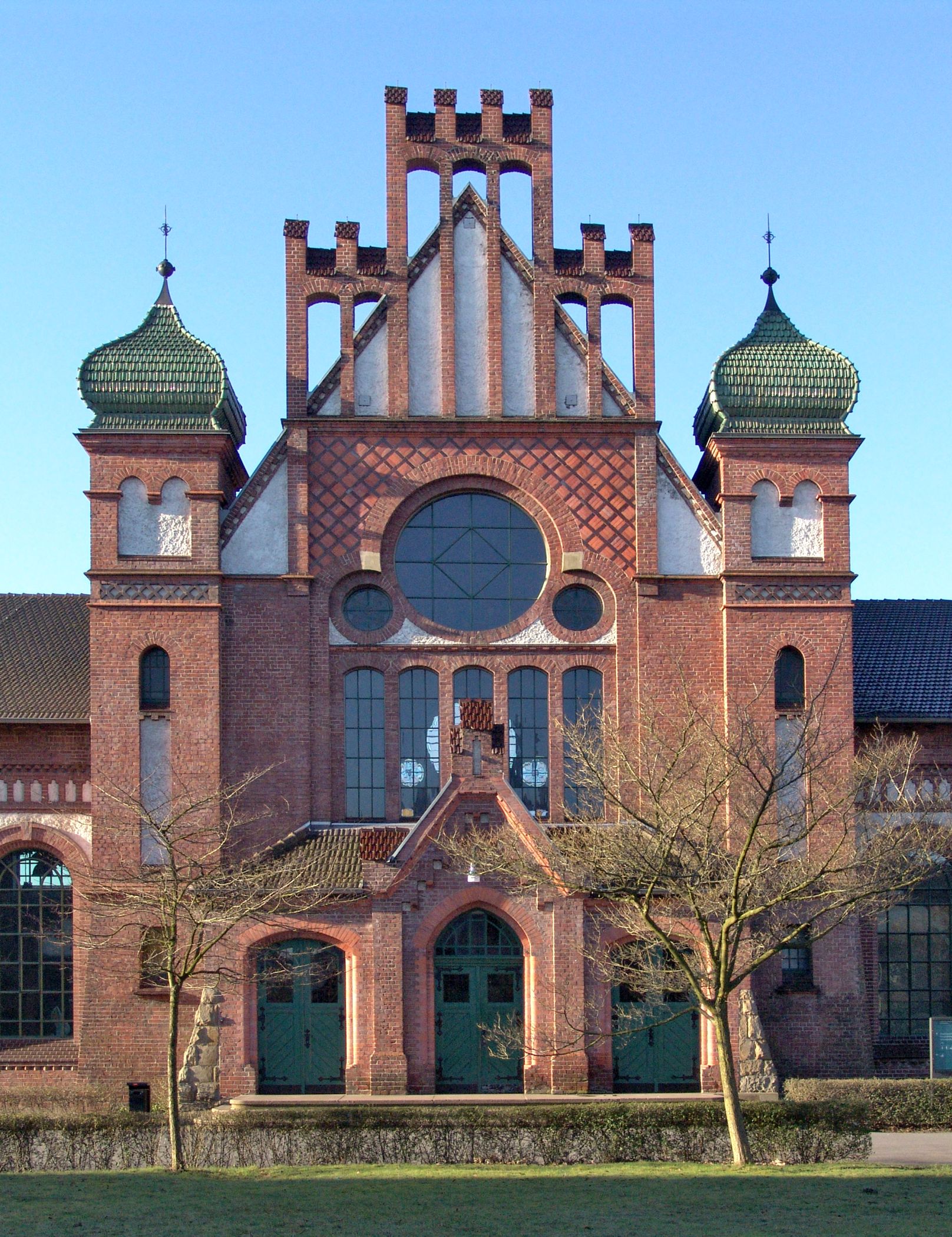 Die Lohnhalle der Zeche Zollern in Dortmund.